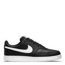Negro/Blanco - Nike - Court Vision Low Trainers Mens - 1