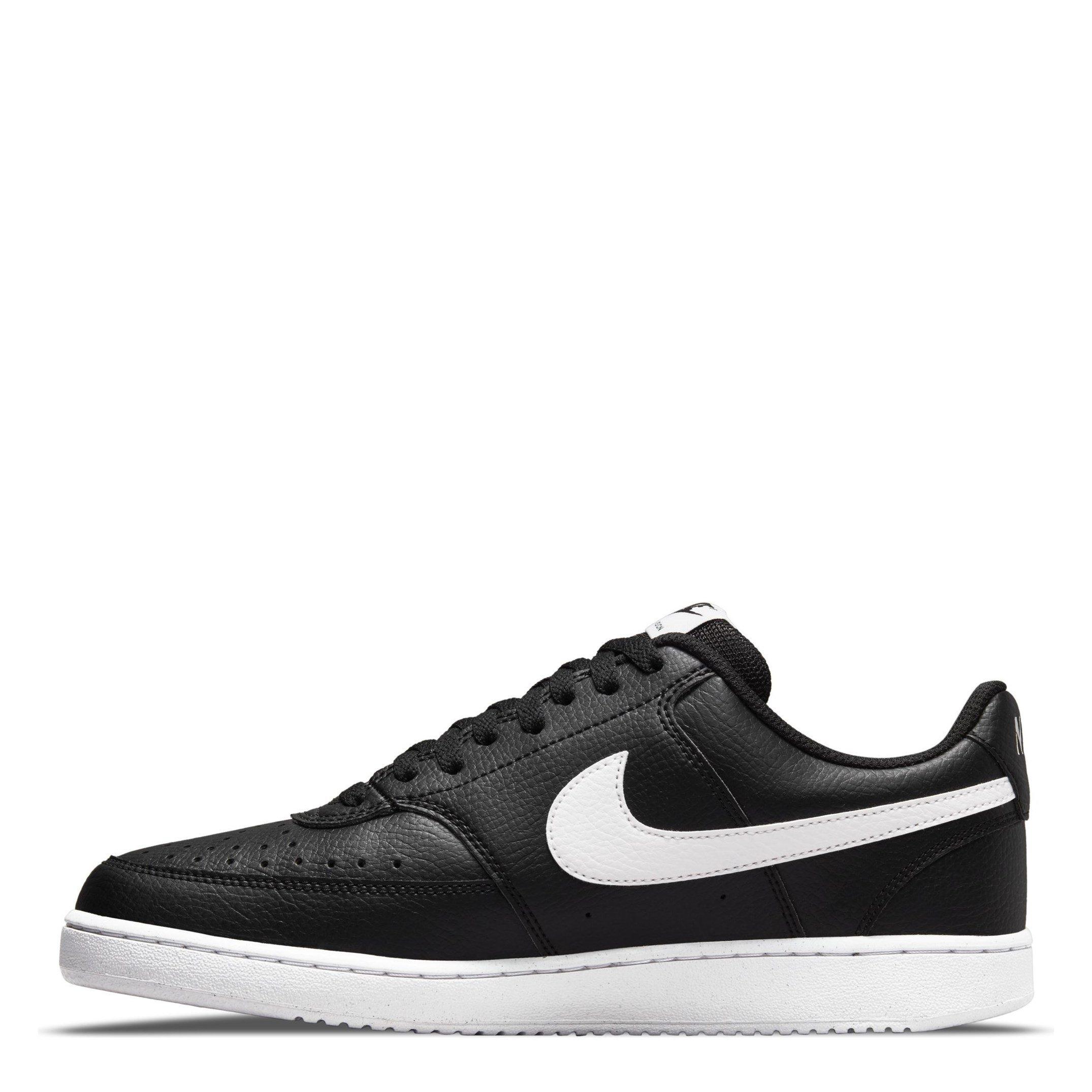 Nero/Bianco - Nike - Court Vision Low Trainers Mens - 2