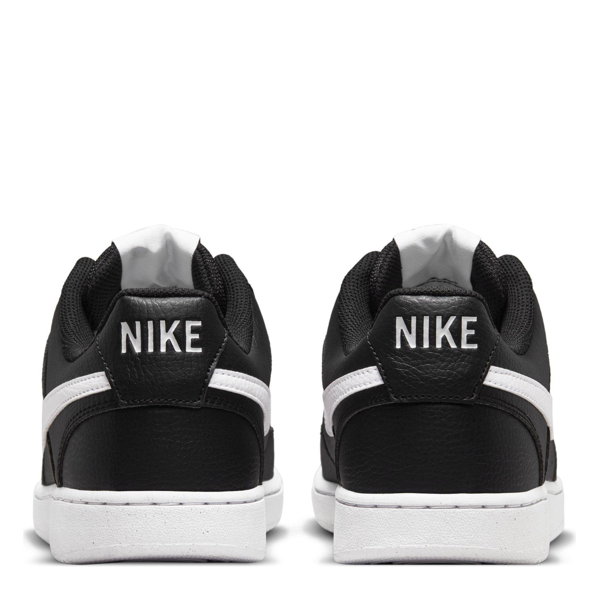 Nero/Bianco - Nike - Court Vision Low Trainers Mens - 4