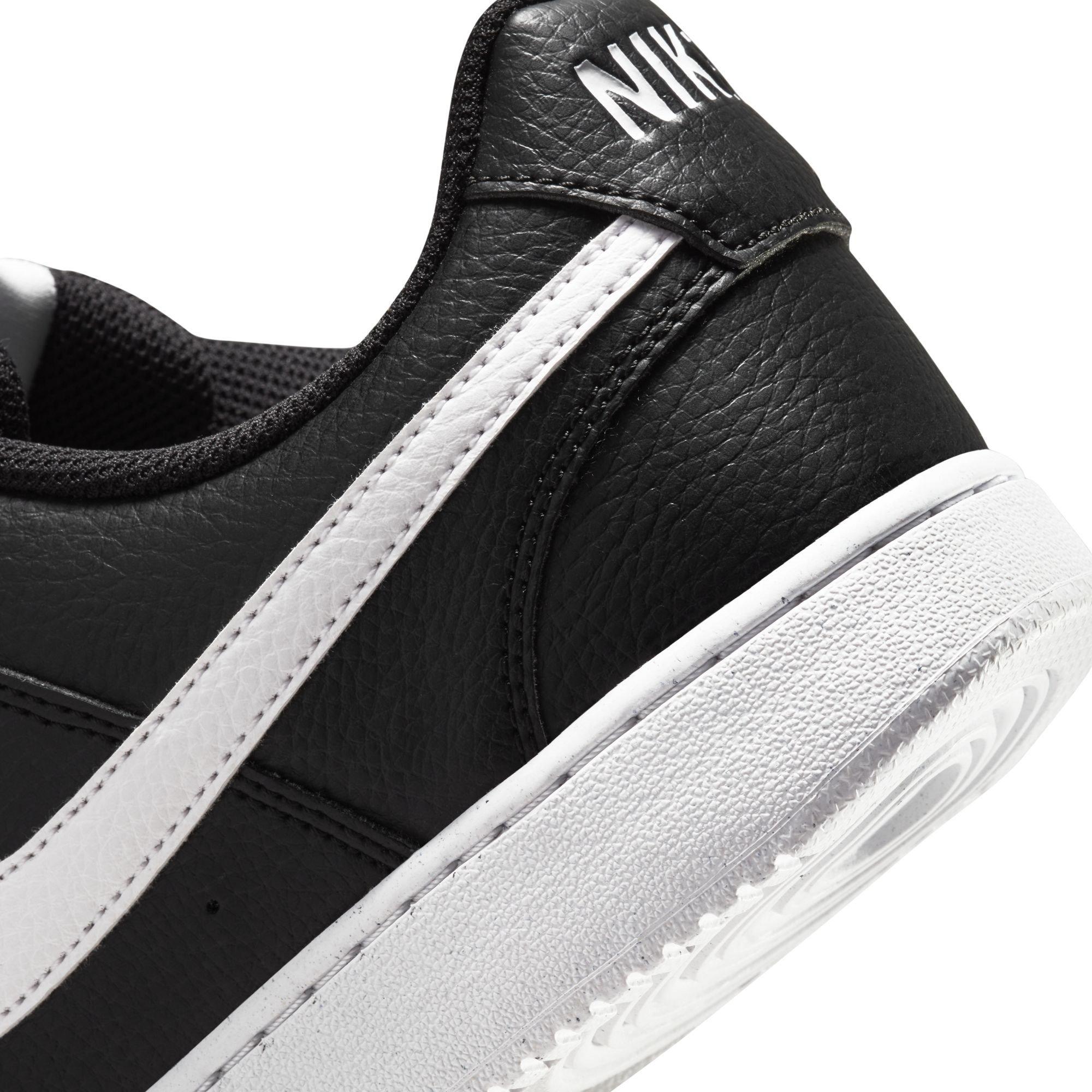 Nero/Bianco - Nike - Court Vision Low Trainers Mens - 8