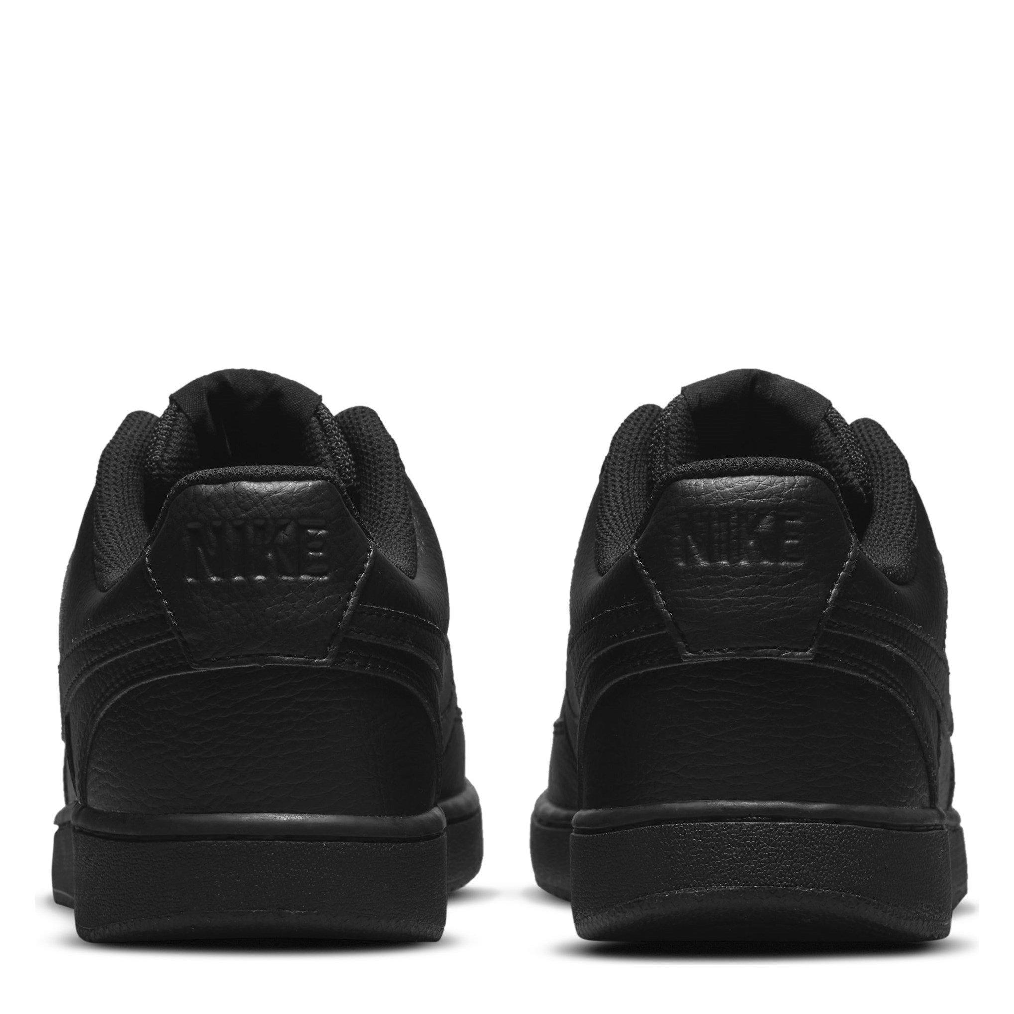 Triple Black - Nike - Court Vision Low Trainers Mens - 4