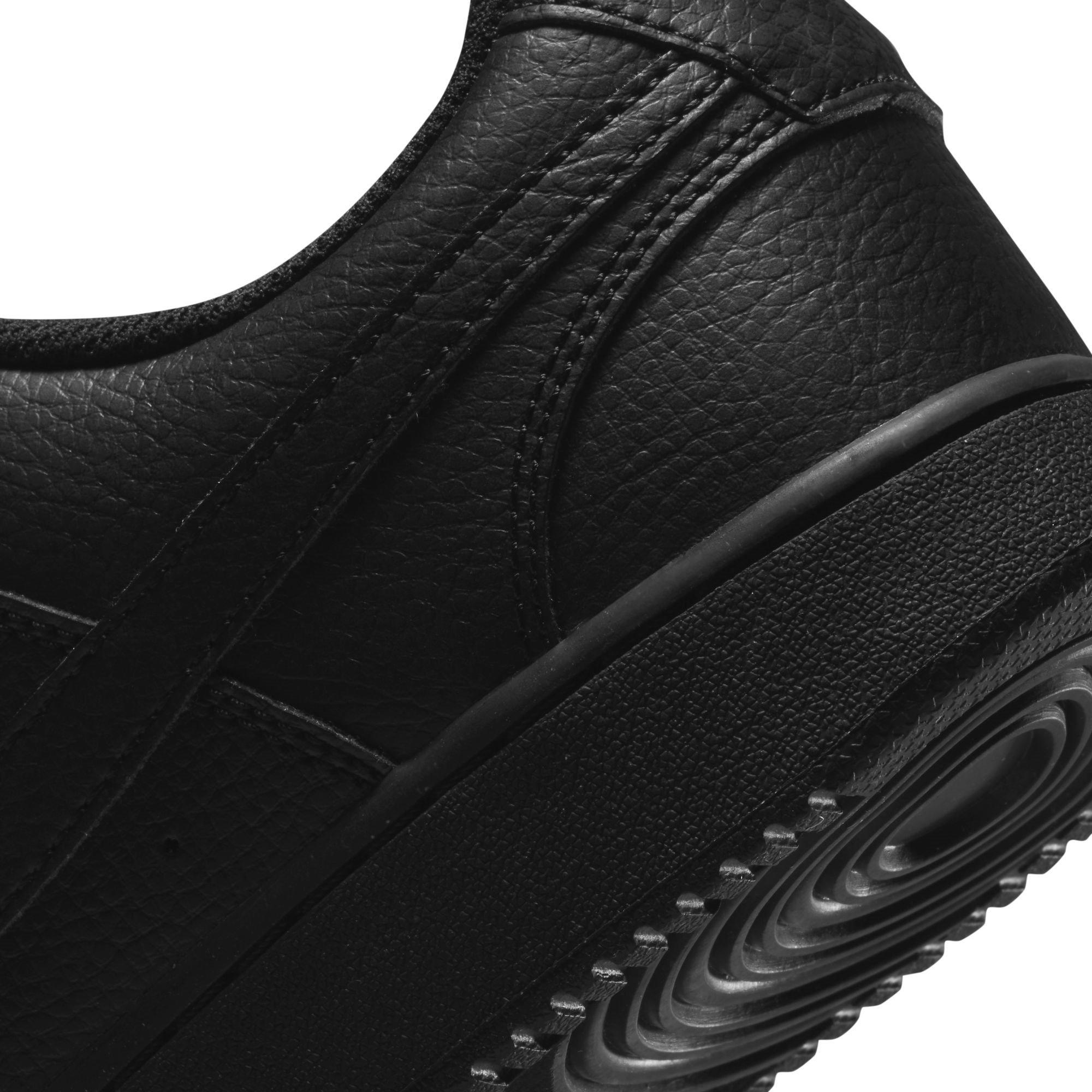 Triple Black - Nike - Court Vision Low Trainers Mens - 8
