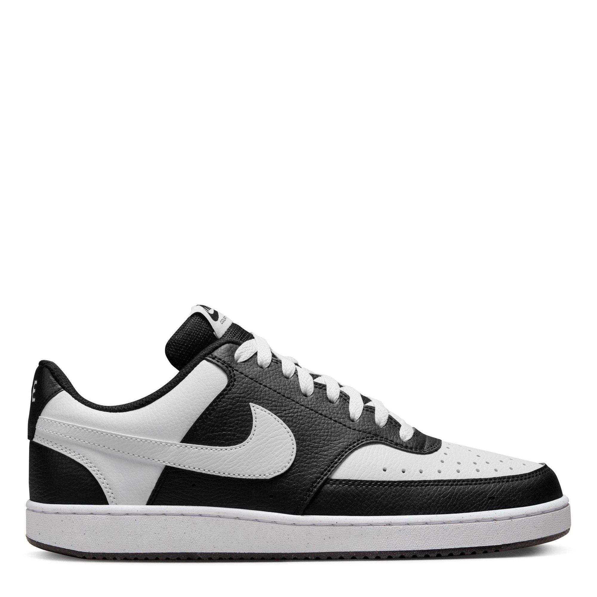 Nike Men's Court Vision Low Trainers - Panda - 9.5 (44.5)