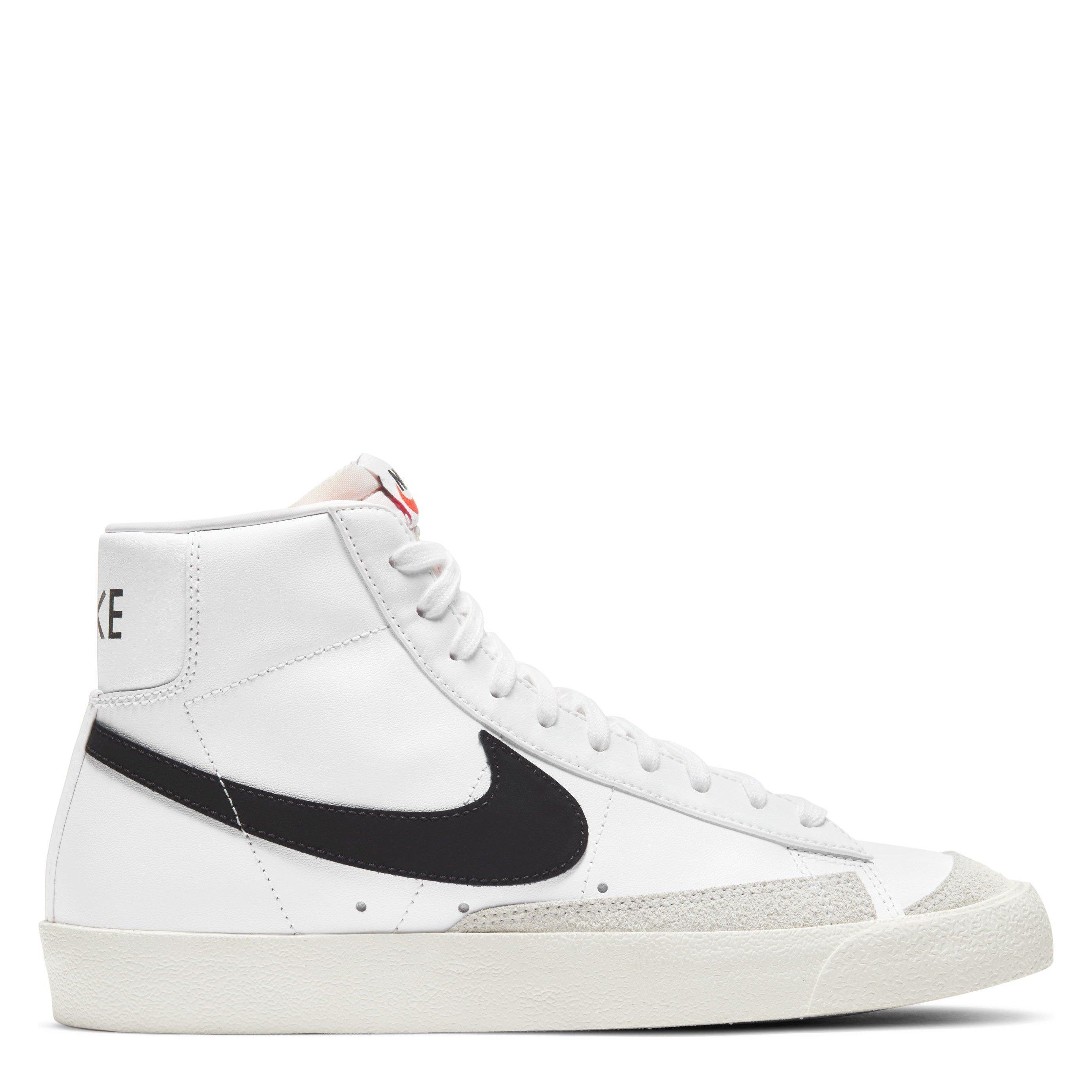 White/Black - Nike - Blazer Mid High Tops Mens - 1