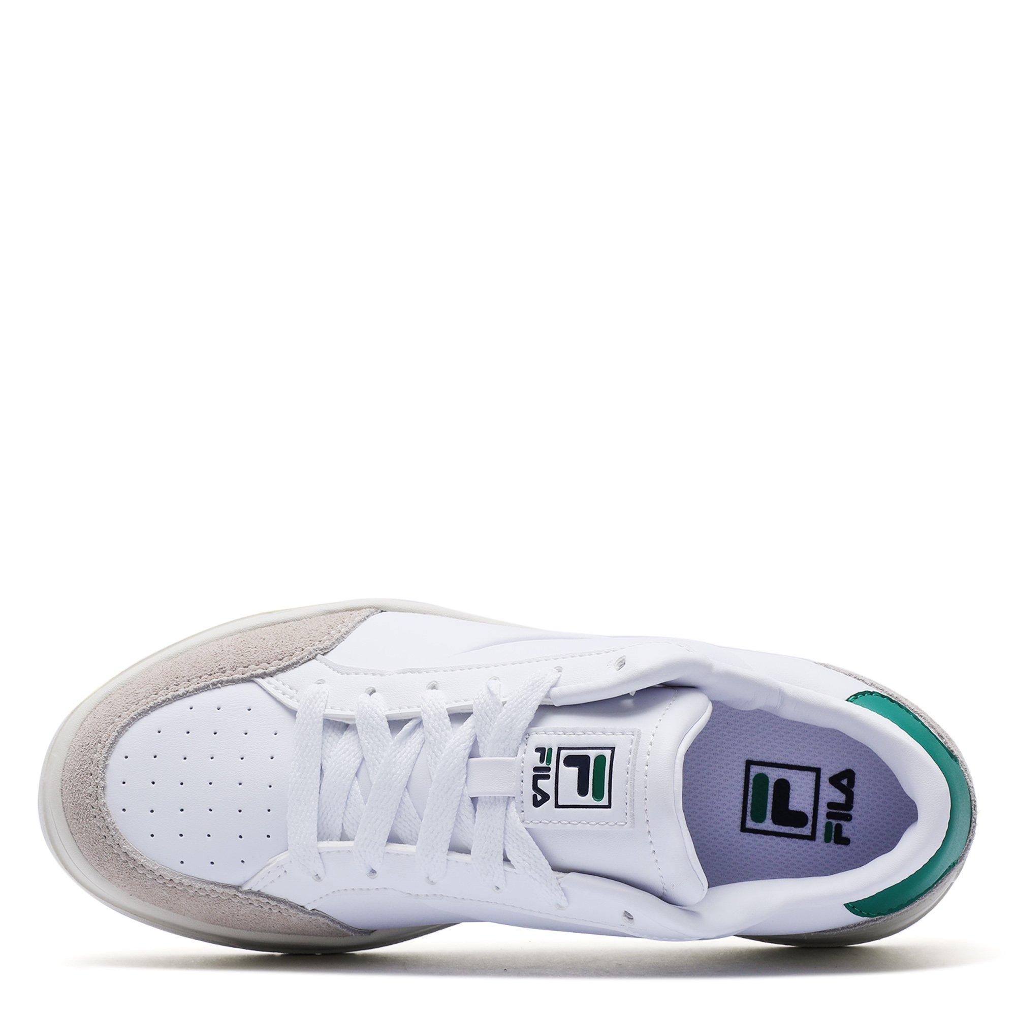 WHT/GRN/GRN - Fila - AMON Court Trainers Mens - 3