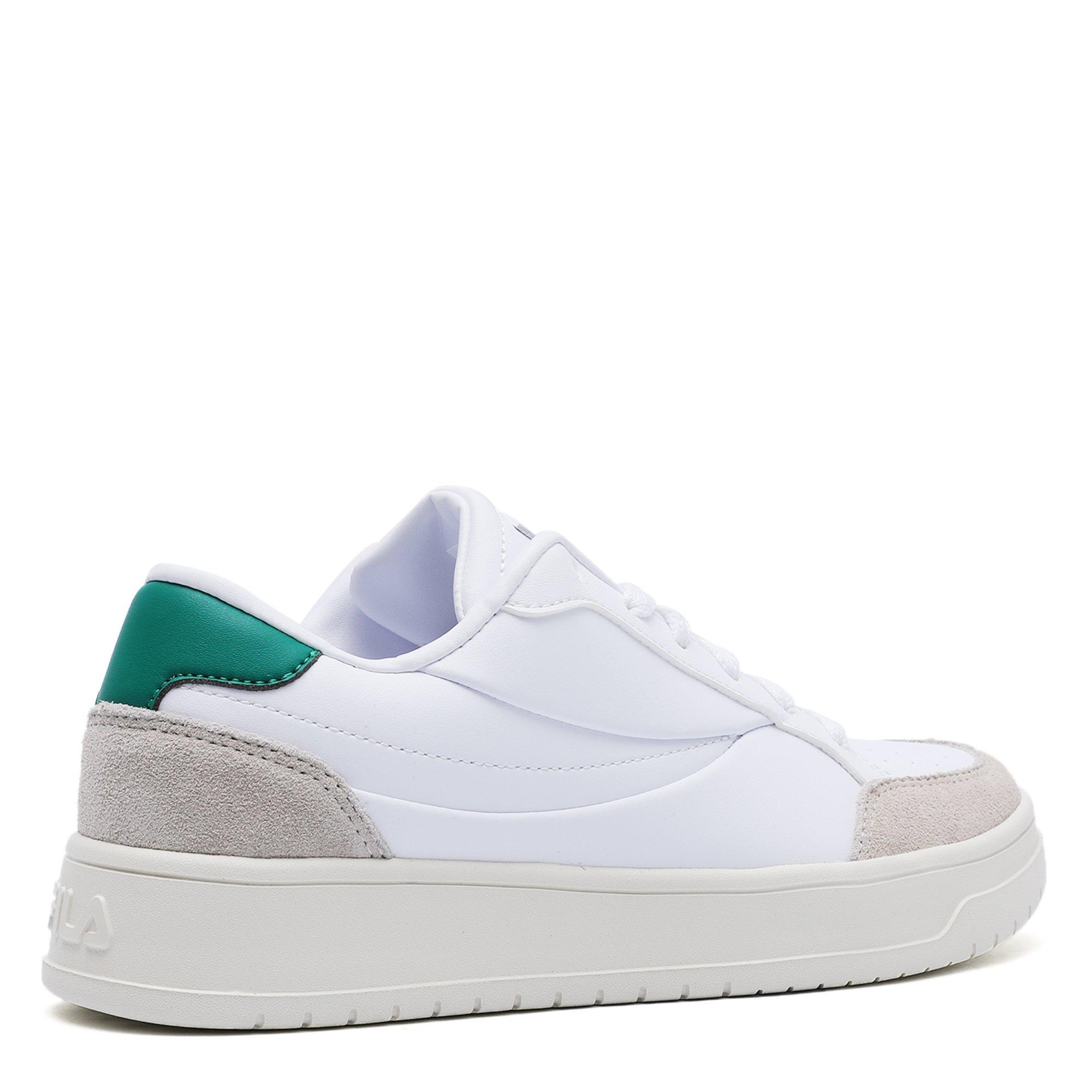 WHT/GRN/GRN - Fila - AMON Court Trainers Mens - 6