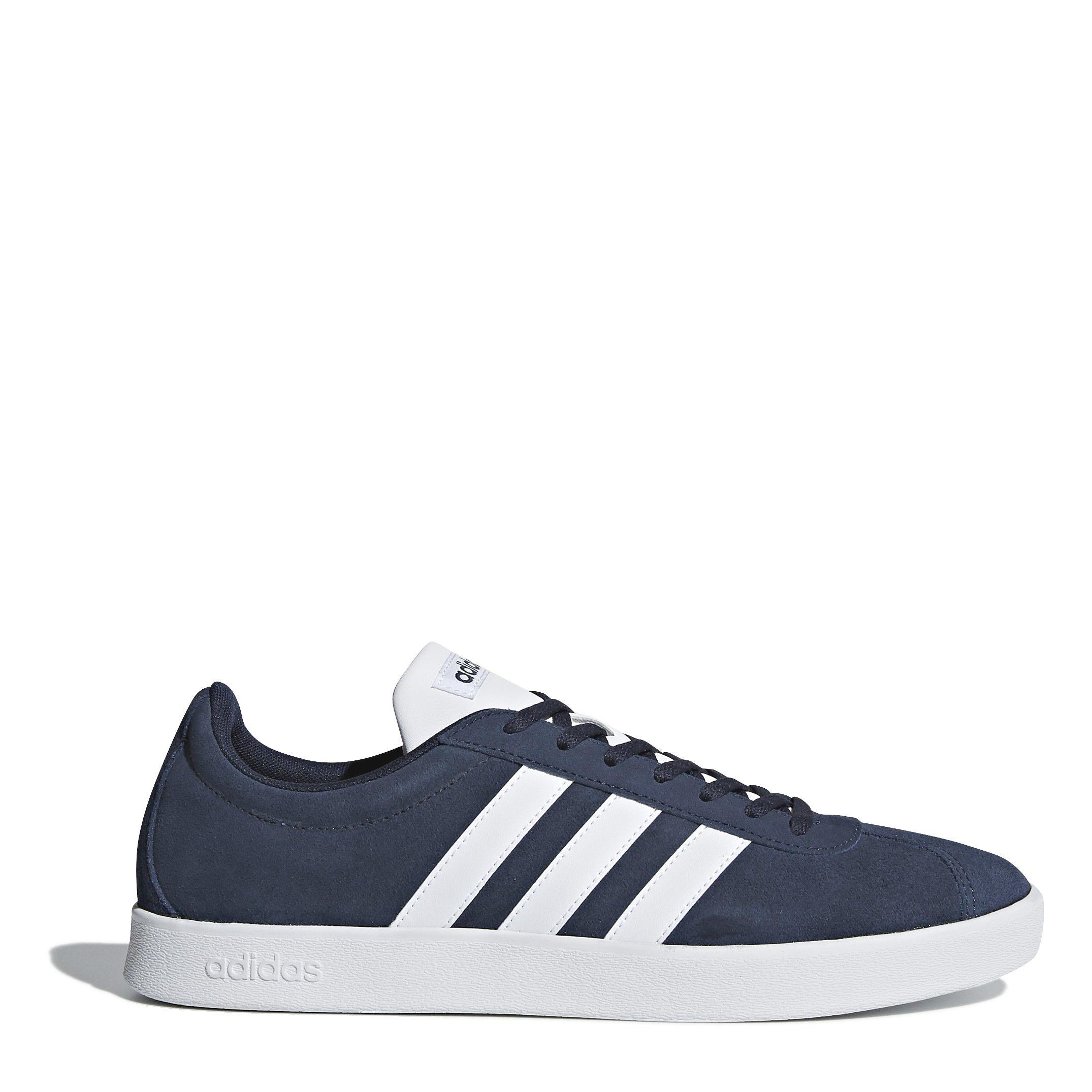 Navy/White - adidas - VL Court 2.0 Mens Shoes - 1
