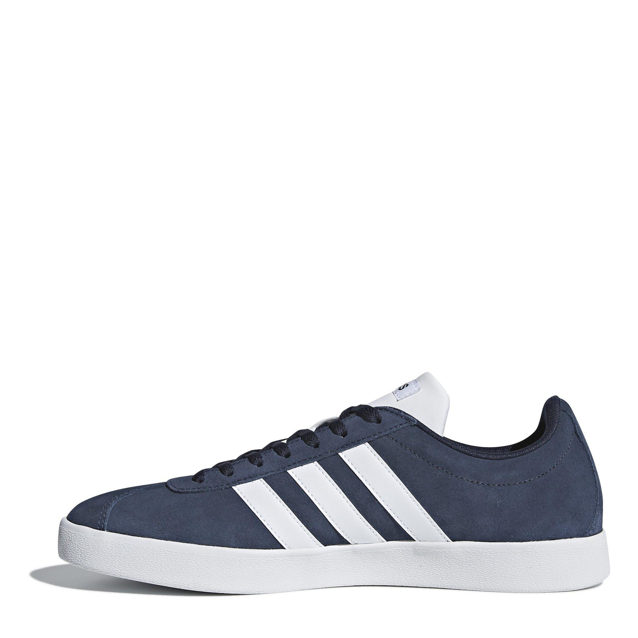 Navy/Hvid - adidas - VL Court 2.0 Mens Shoes - 2