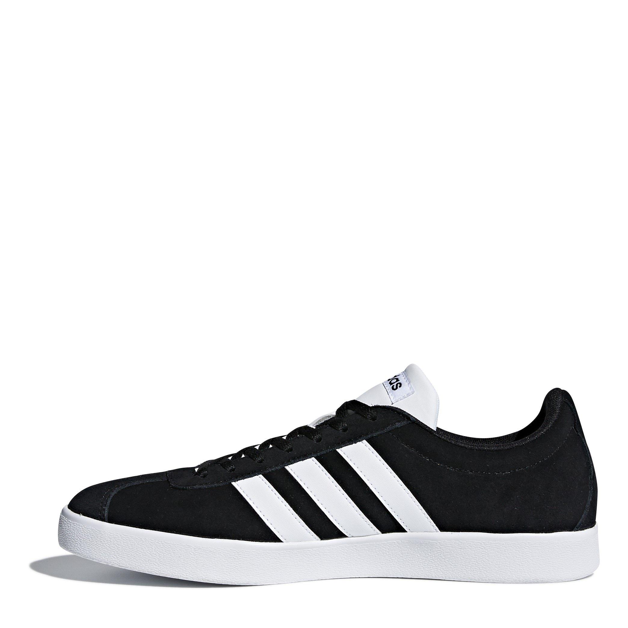 Black/White - adidas - VL Court 2.0 Mens Shoes - 2