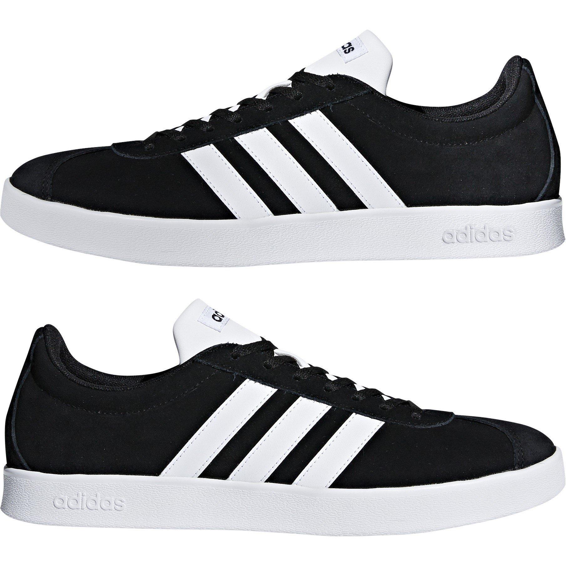 Black/White - adidas - VL Court 2.0 Mens Shoes - 11