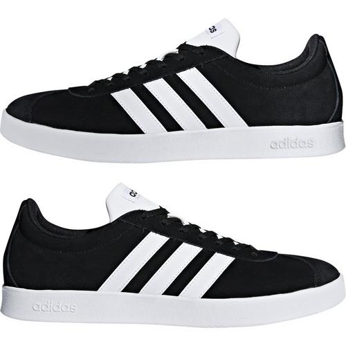 Black/White - adidas - VL Court 2.0 Shoes Mens - 11