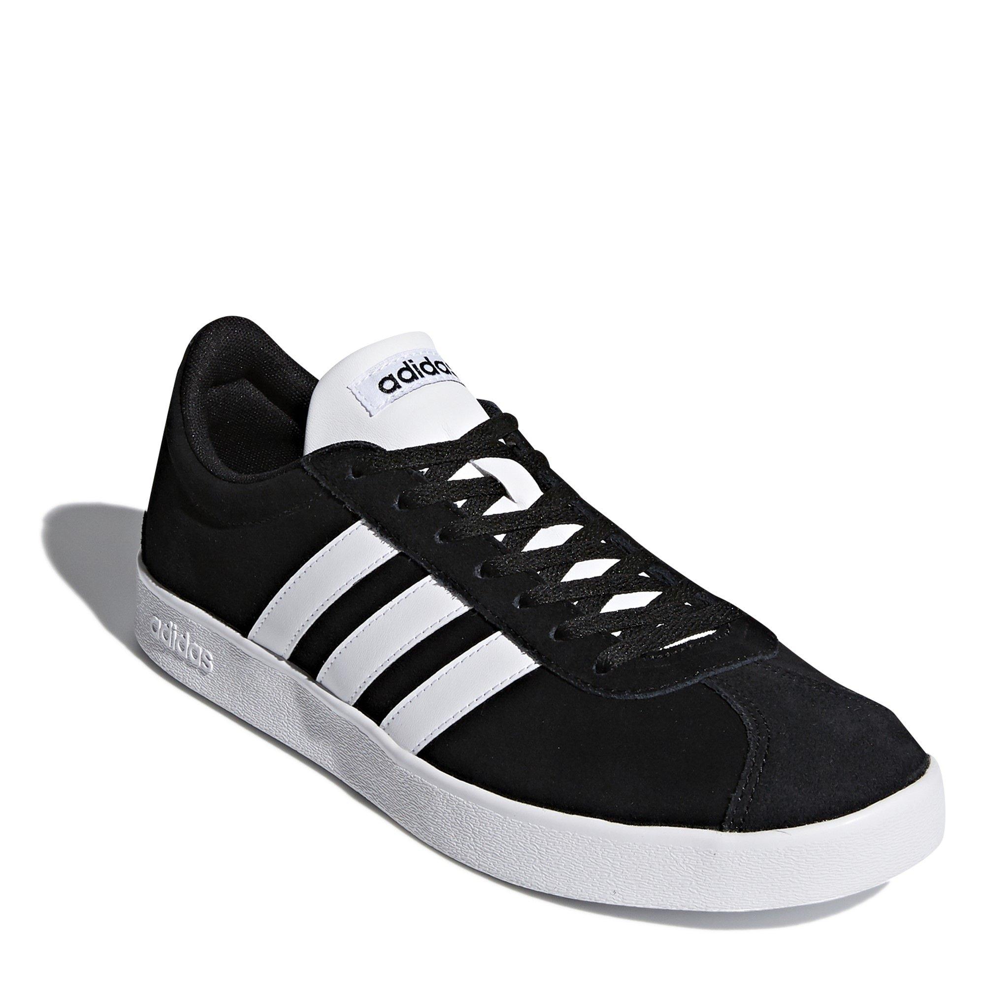 Black/White - adidas - VL Court 2.0 Mens Shoes - 3
