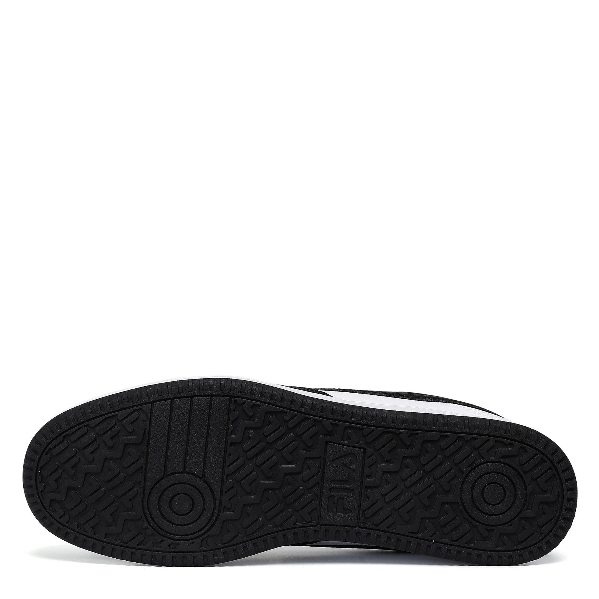 WHT/BLK/WHT - Fila - Men's Court Trainers - 3