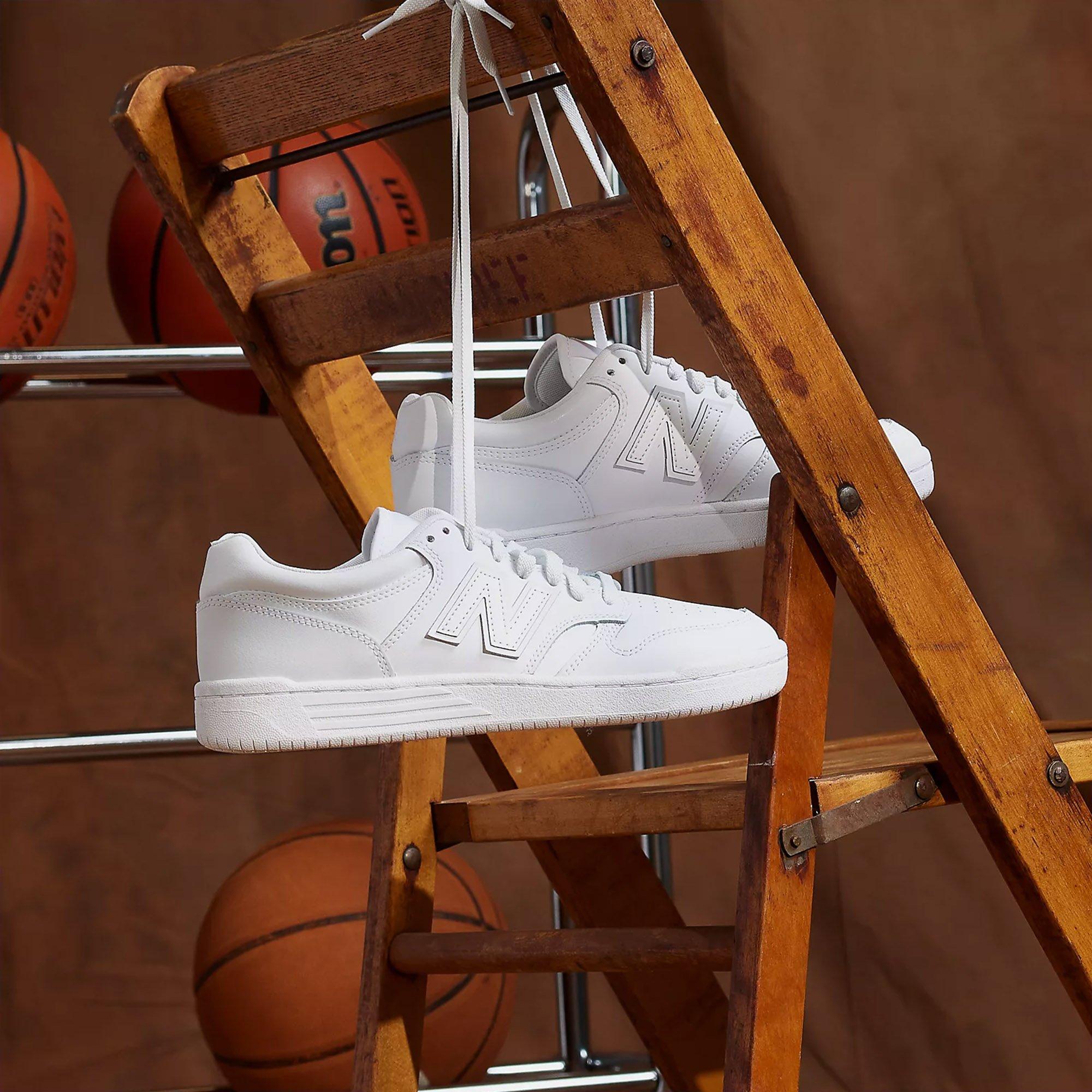 White - New Balance - BB480 Adults Sportstyle Shoes - 12