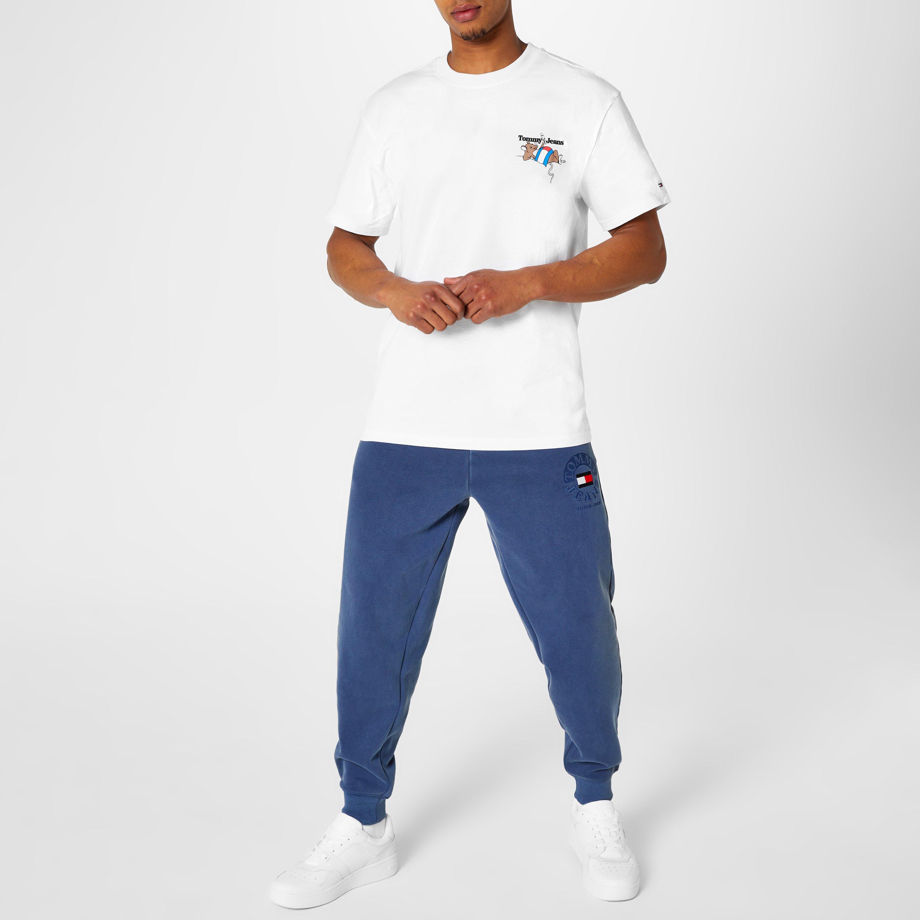 Blanco YBR - Tommy Jeans - Retro Leather Basket Trainers - 4