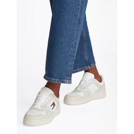 Tommy Jeans Retro Leather Basket Trainers