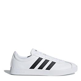 adidas VL Court 2 Leather Trainers Mens