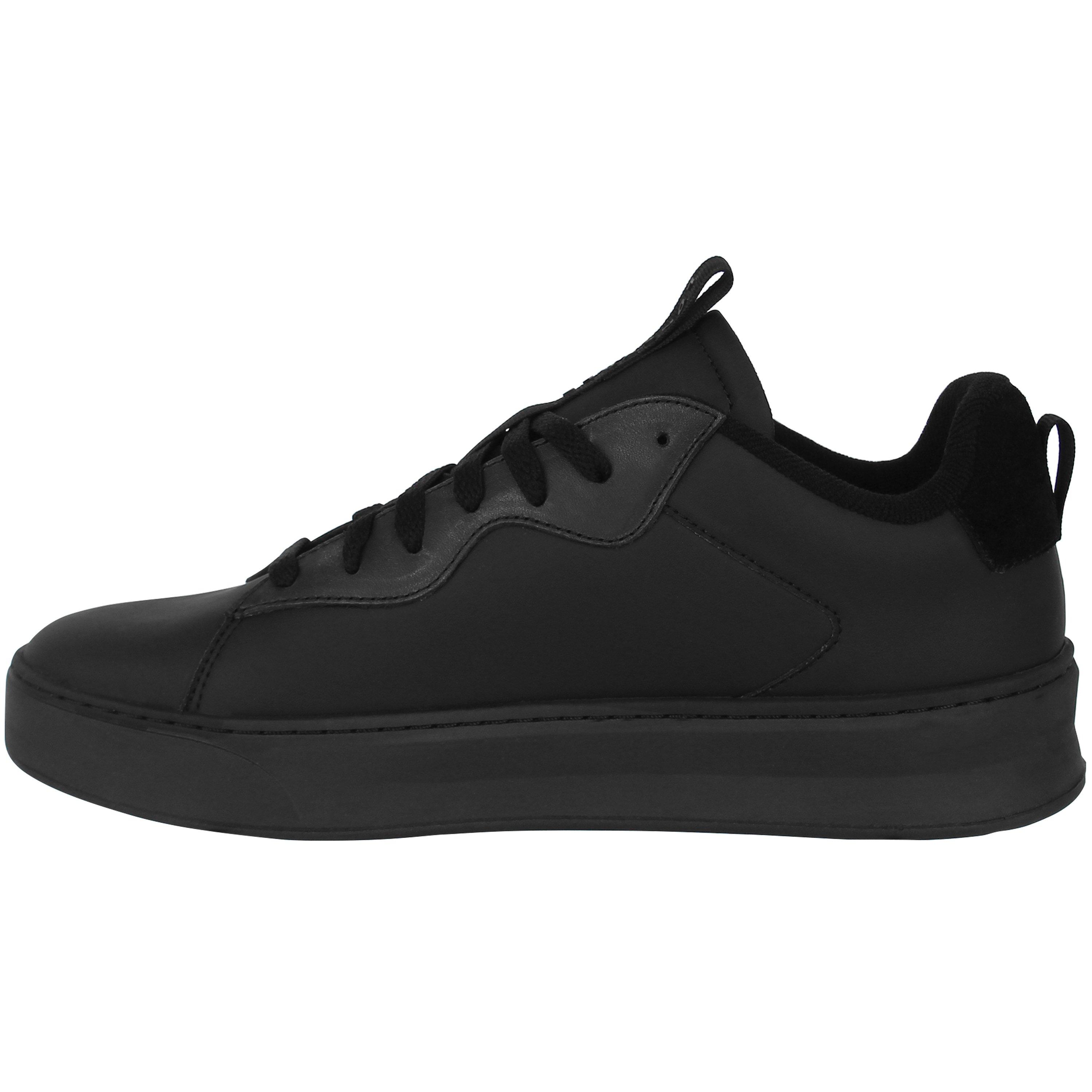 Black/Black - Lonsdale - Marshall Mens Trainers - 4