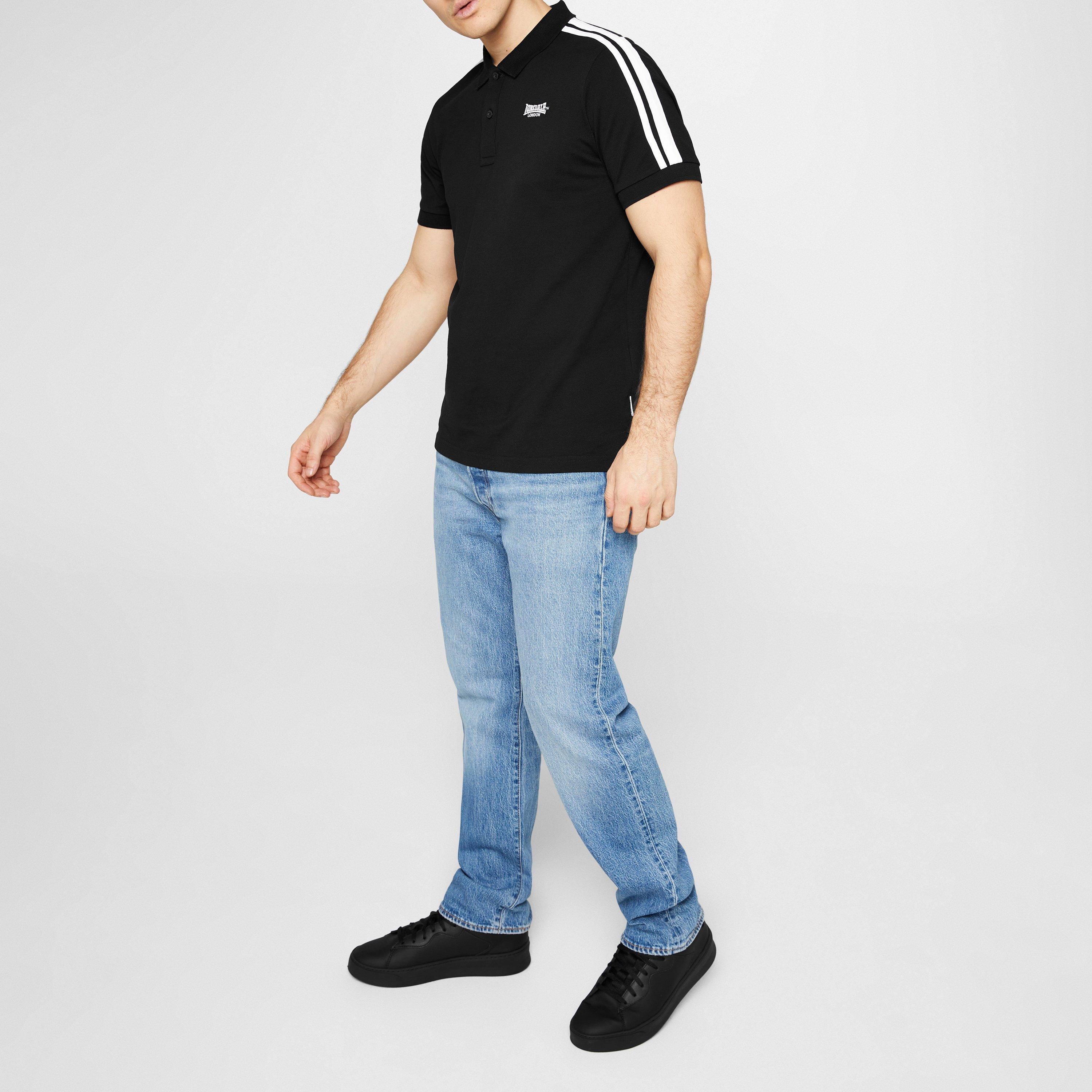 Black/Black - Lonsdale - Marshall Mens Trainers - 6