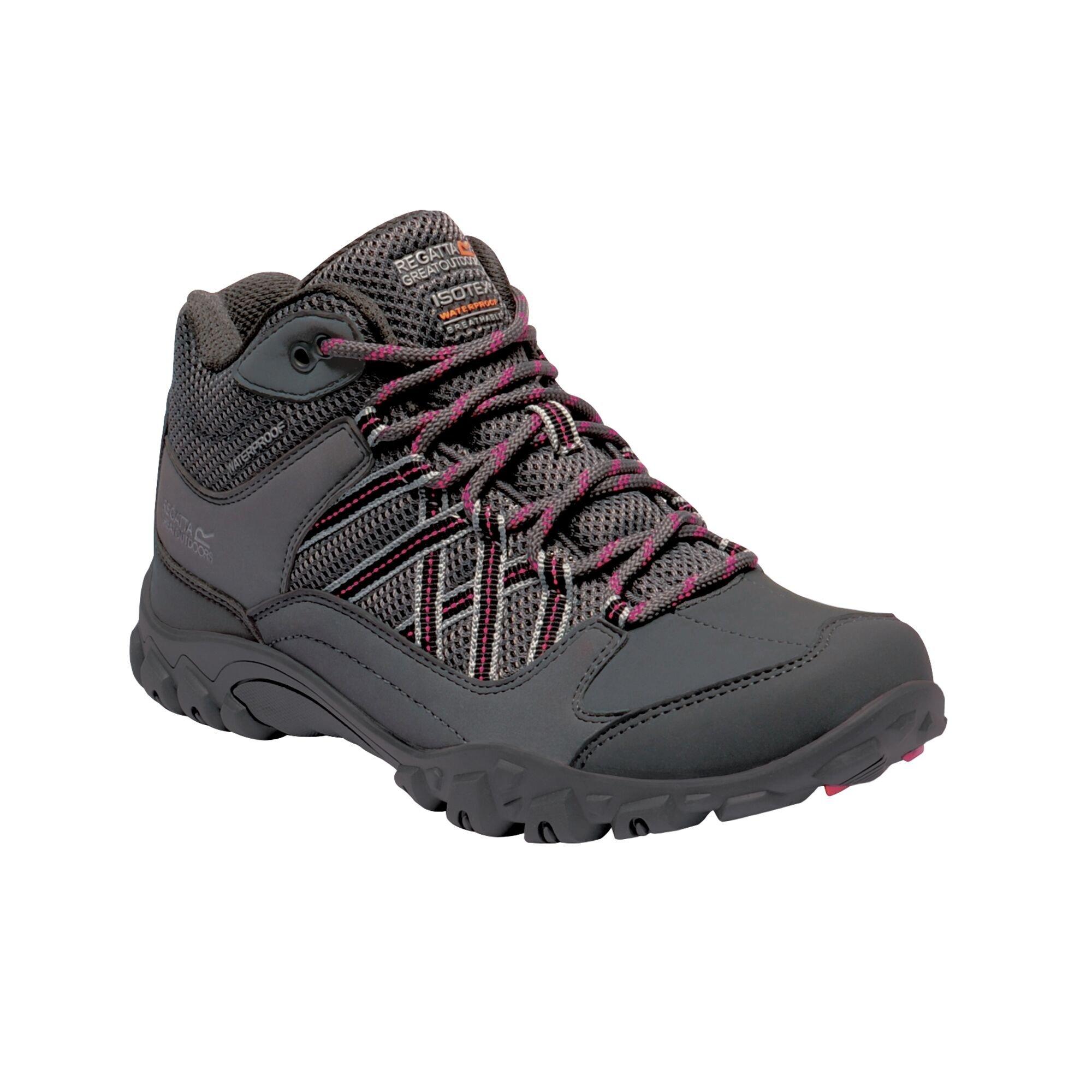 Granit/Duchs - Regatta - Lady Edgepoint Mid WP Walking Boots - 1
