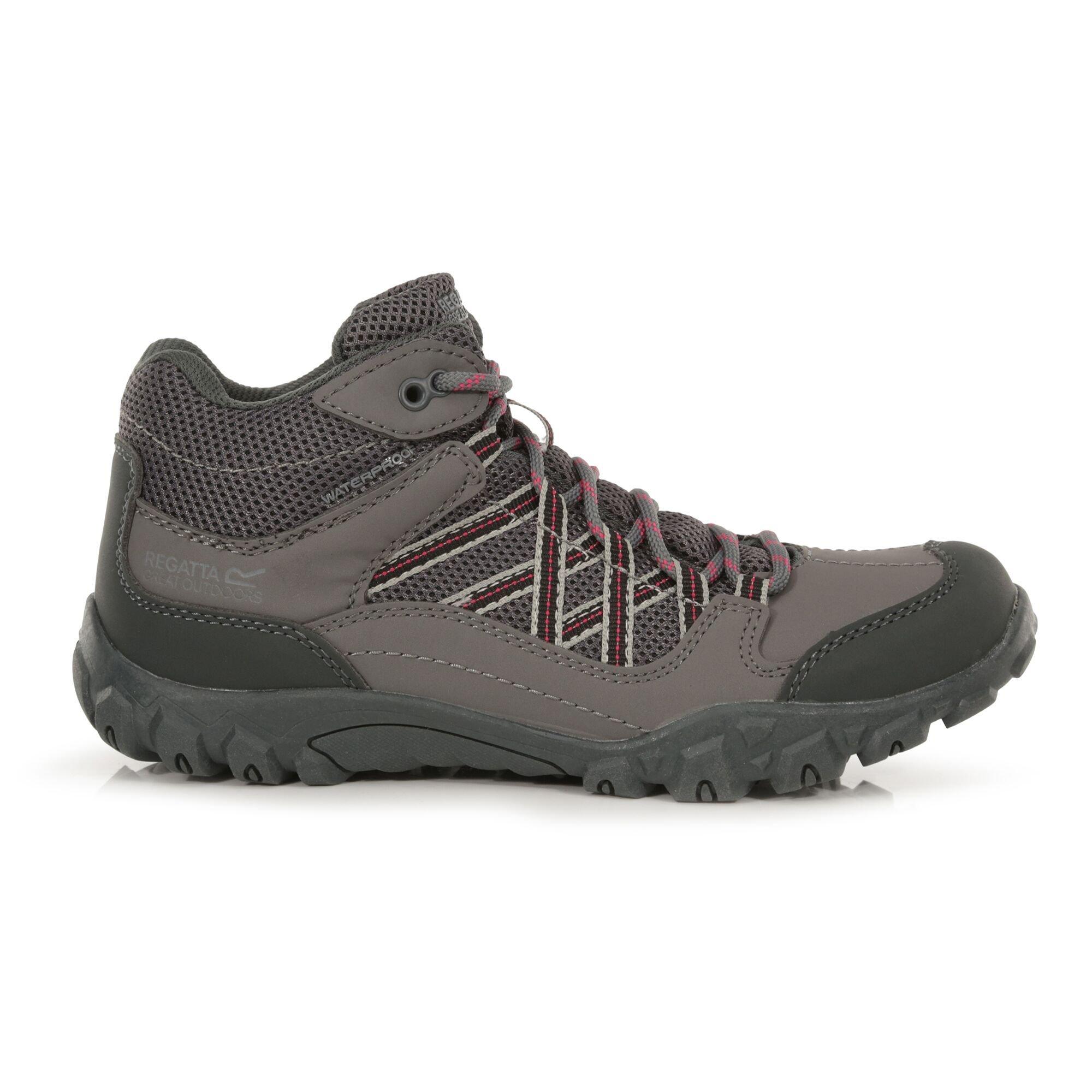 Granit/Duchs - Regatta - Lady Edgepoint Mid Waterproof & Breathable Boots - 3