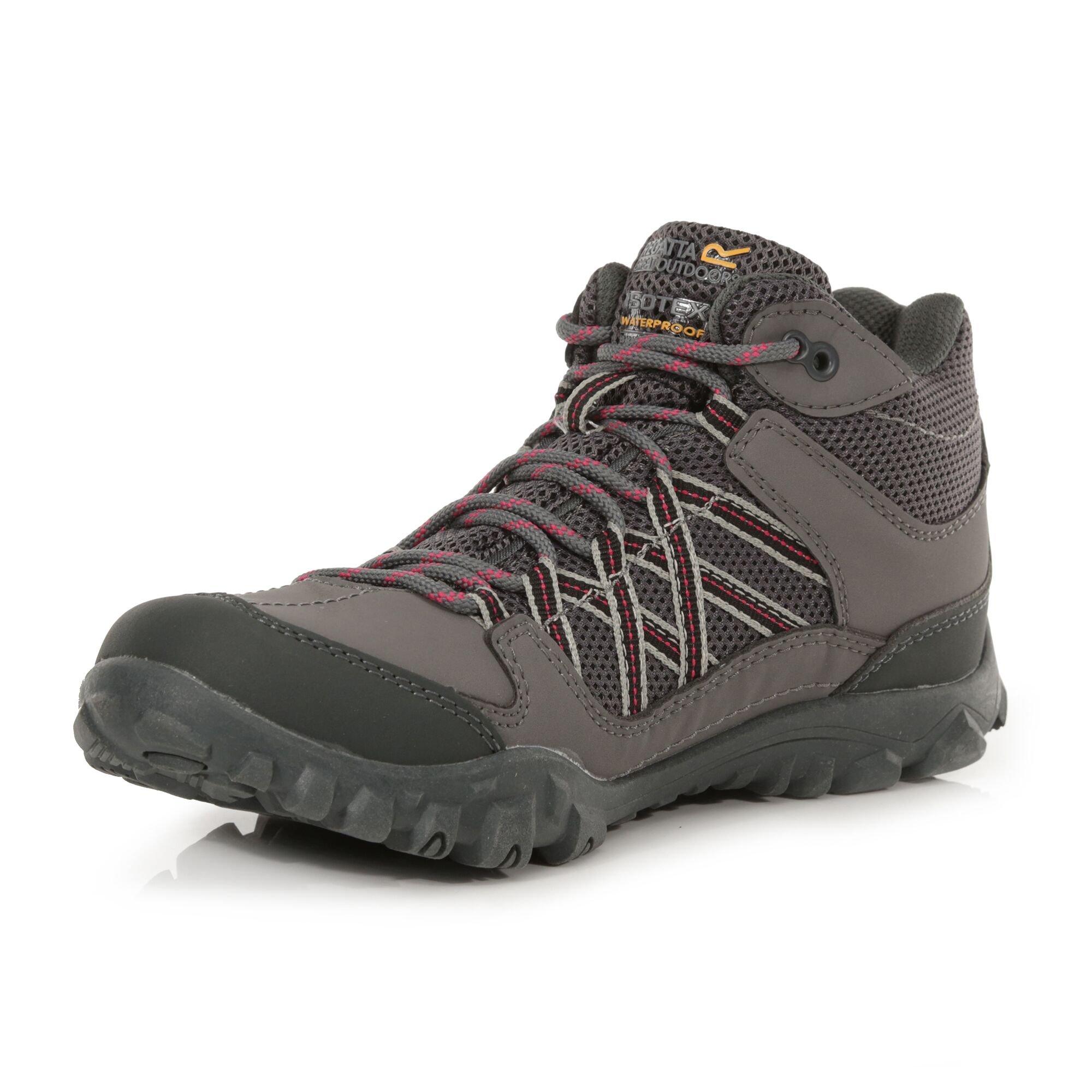 Granit/Duchs - Regatta - Lady Edgepoint Mid Waterproof & Breathable Boots - 4
