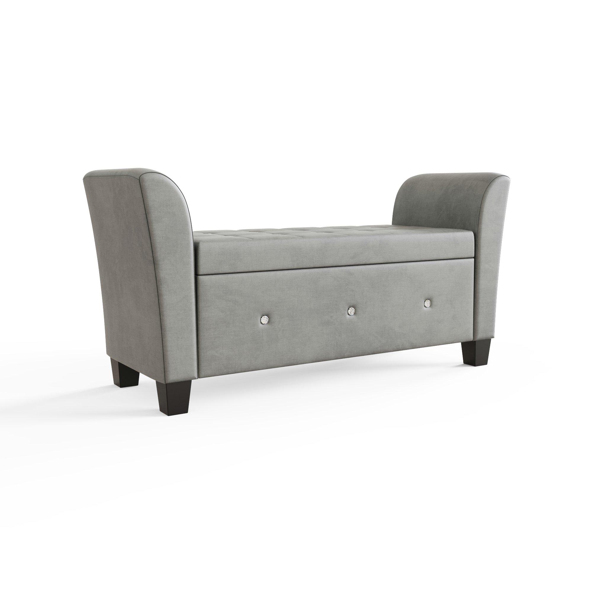 Grey - GFW - GFW Verona Diamante Window Seat - 4