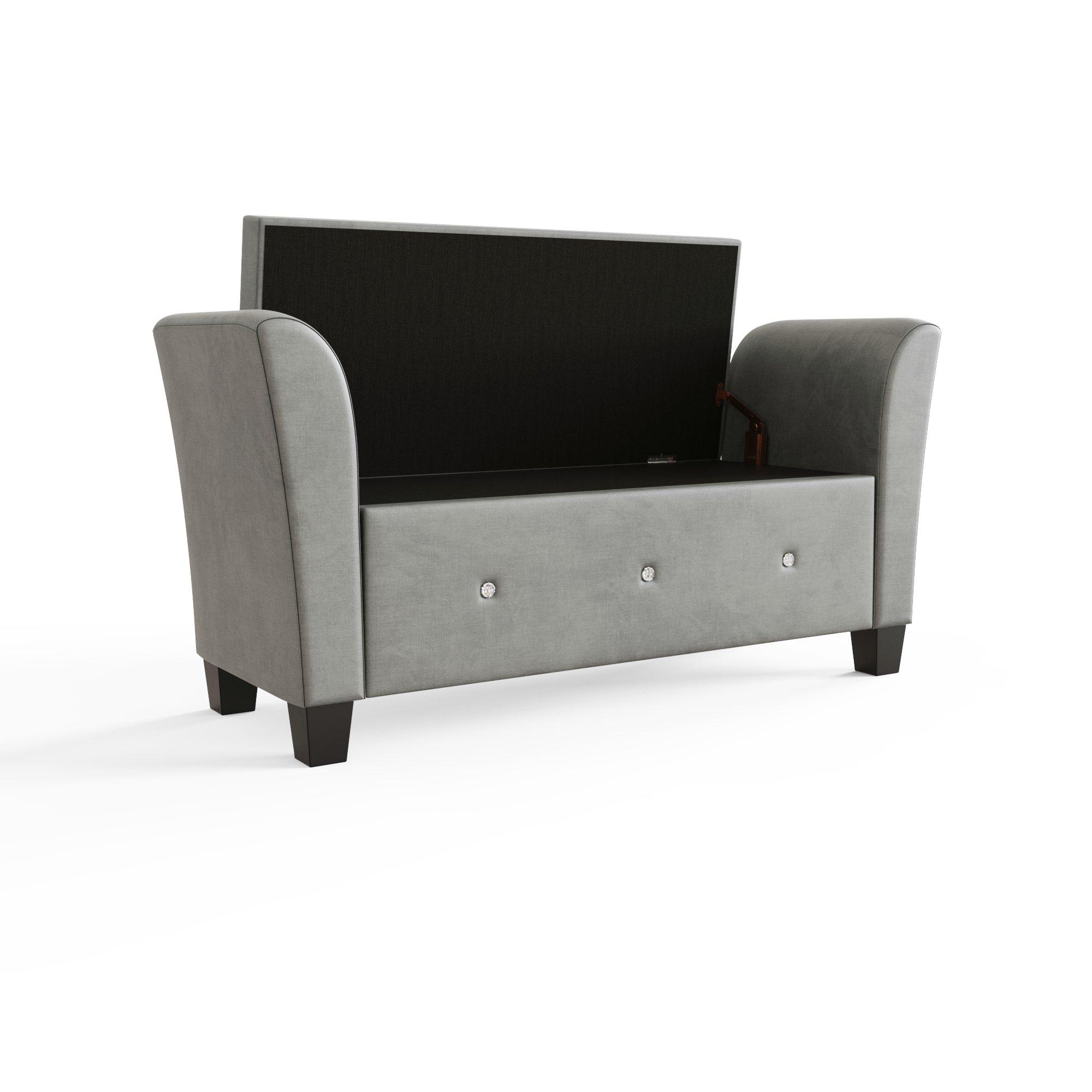 Grey - GFW - GFW Verona Diamante Window Seat - 5