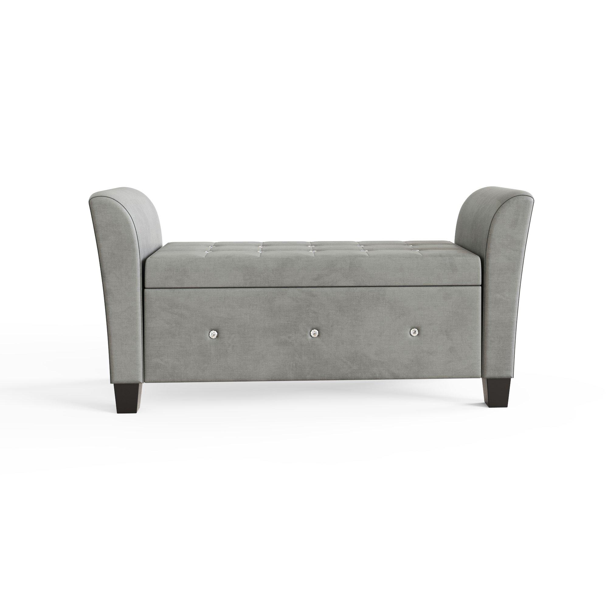 Grey - GFW - GFW Verona Diamante Window Seat - 6