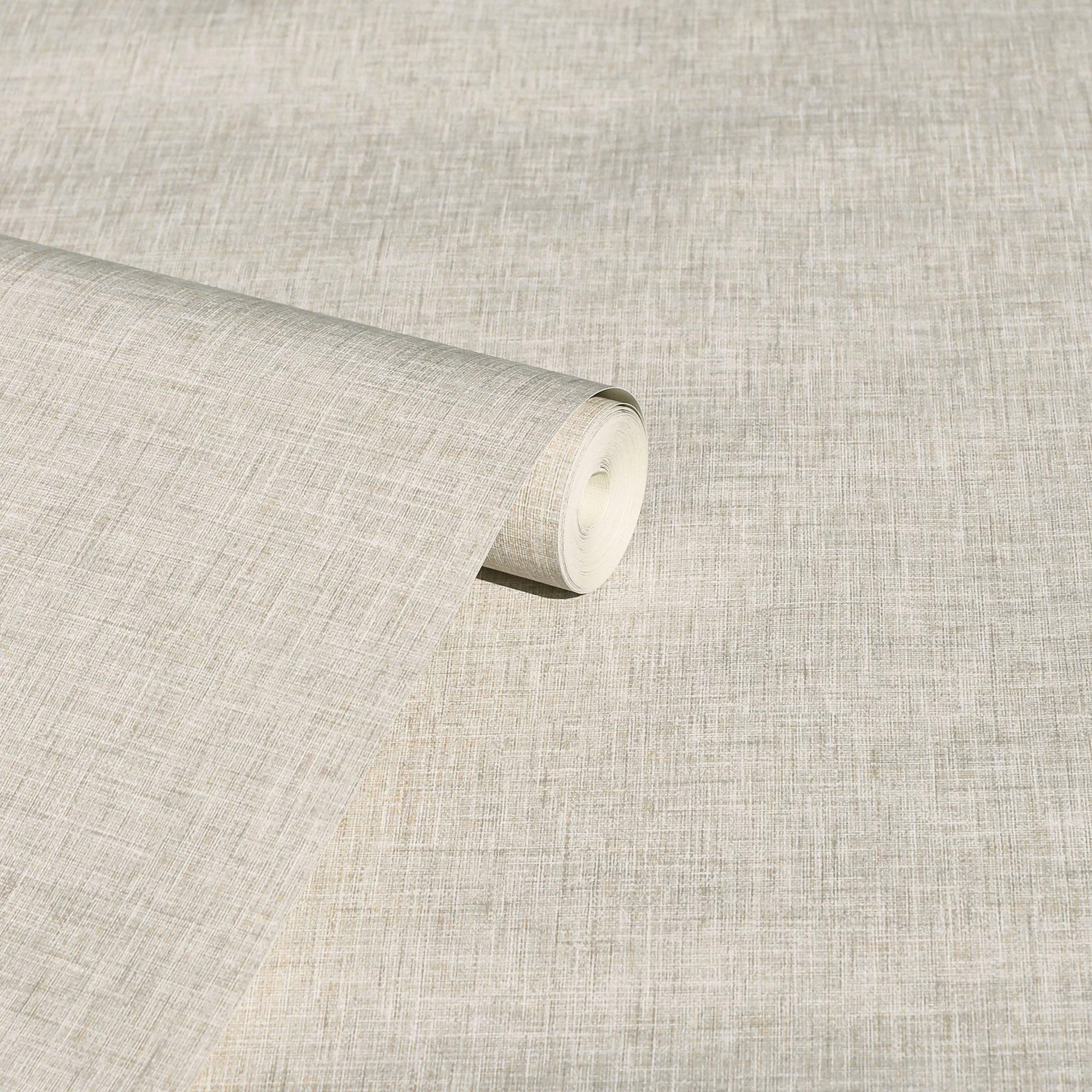 Natural - Arthouse - Linen Wallpaper - 2