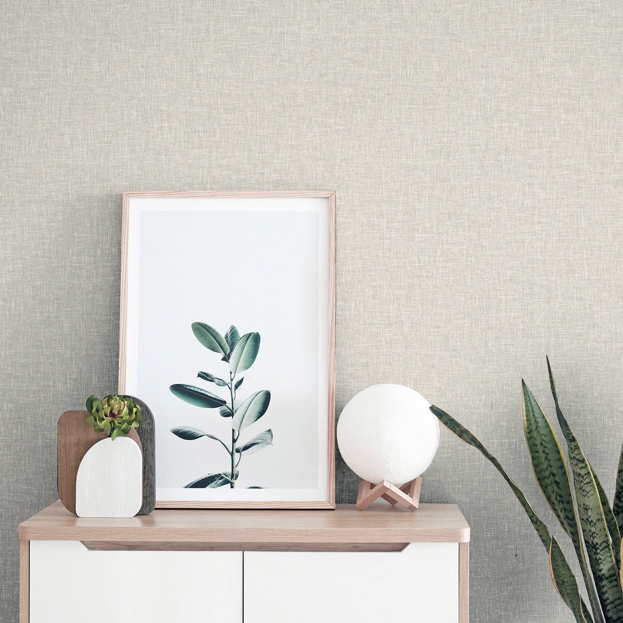 Natural - Arthouse - Linen Wallpaper - 7