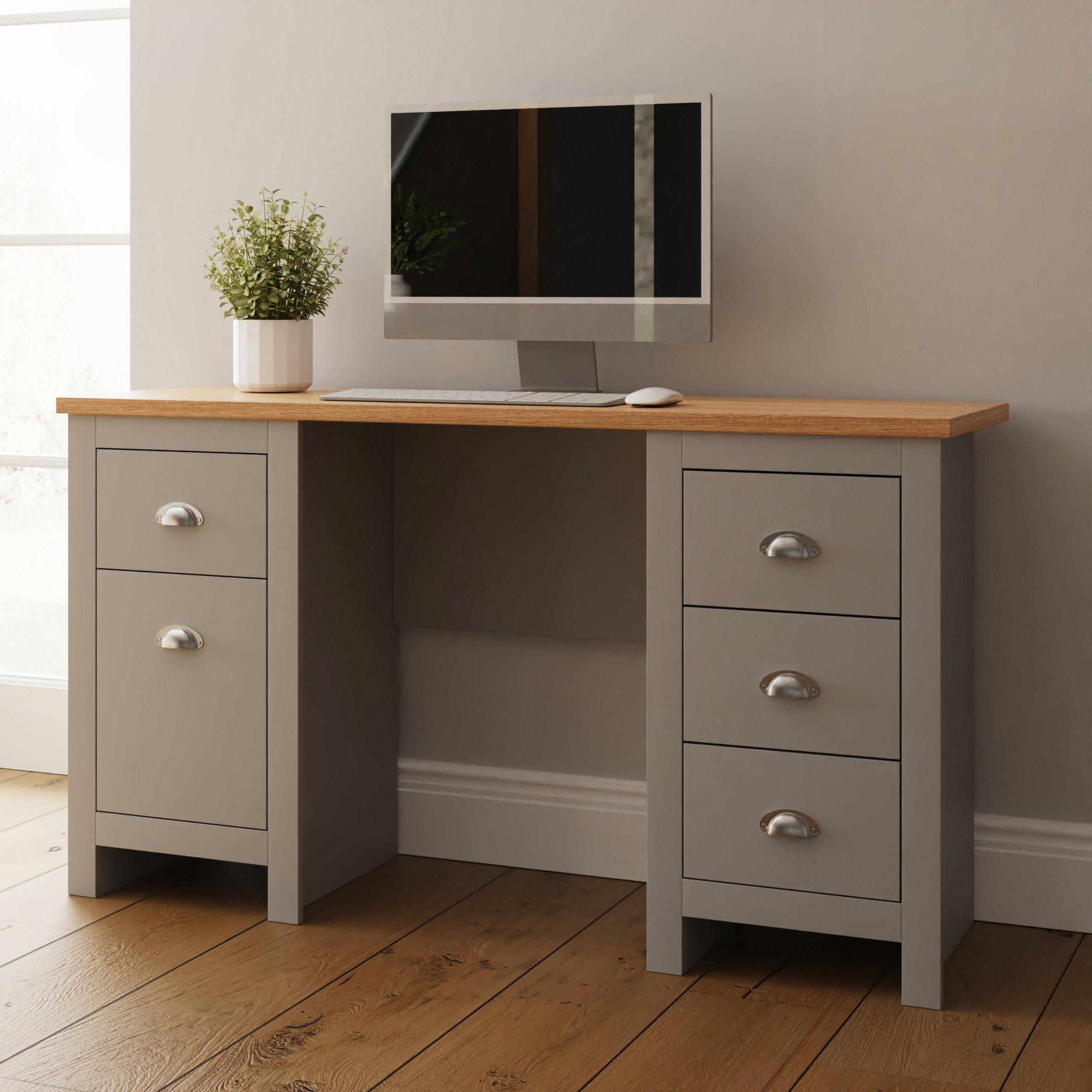 Gfw  Lancaster Study Desk - Grey