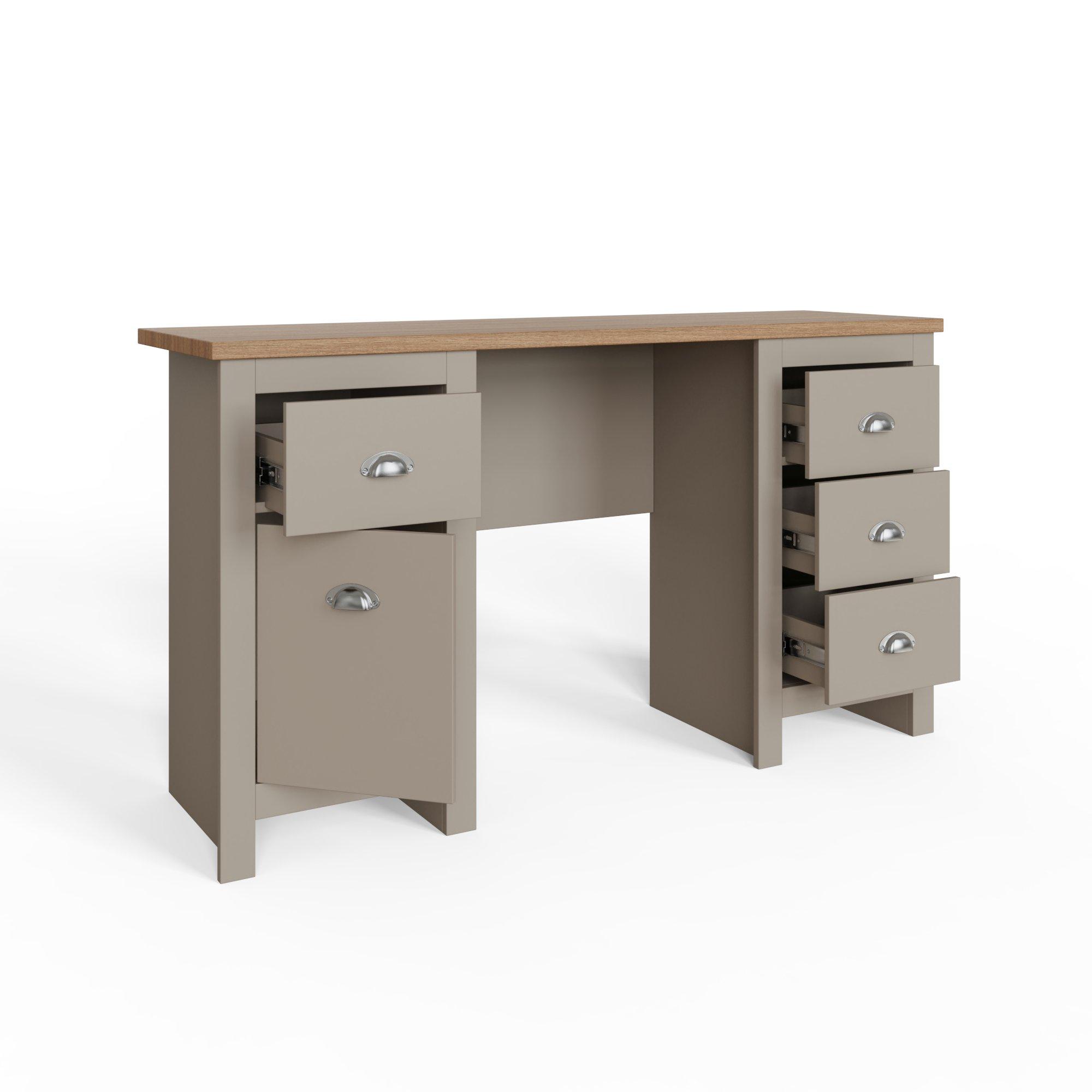 Grey - GFW - GFW Lancaster Study Desk - 3