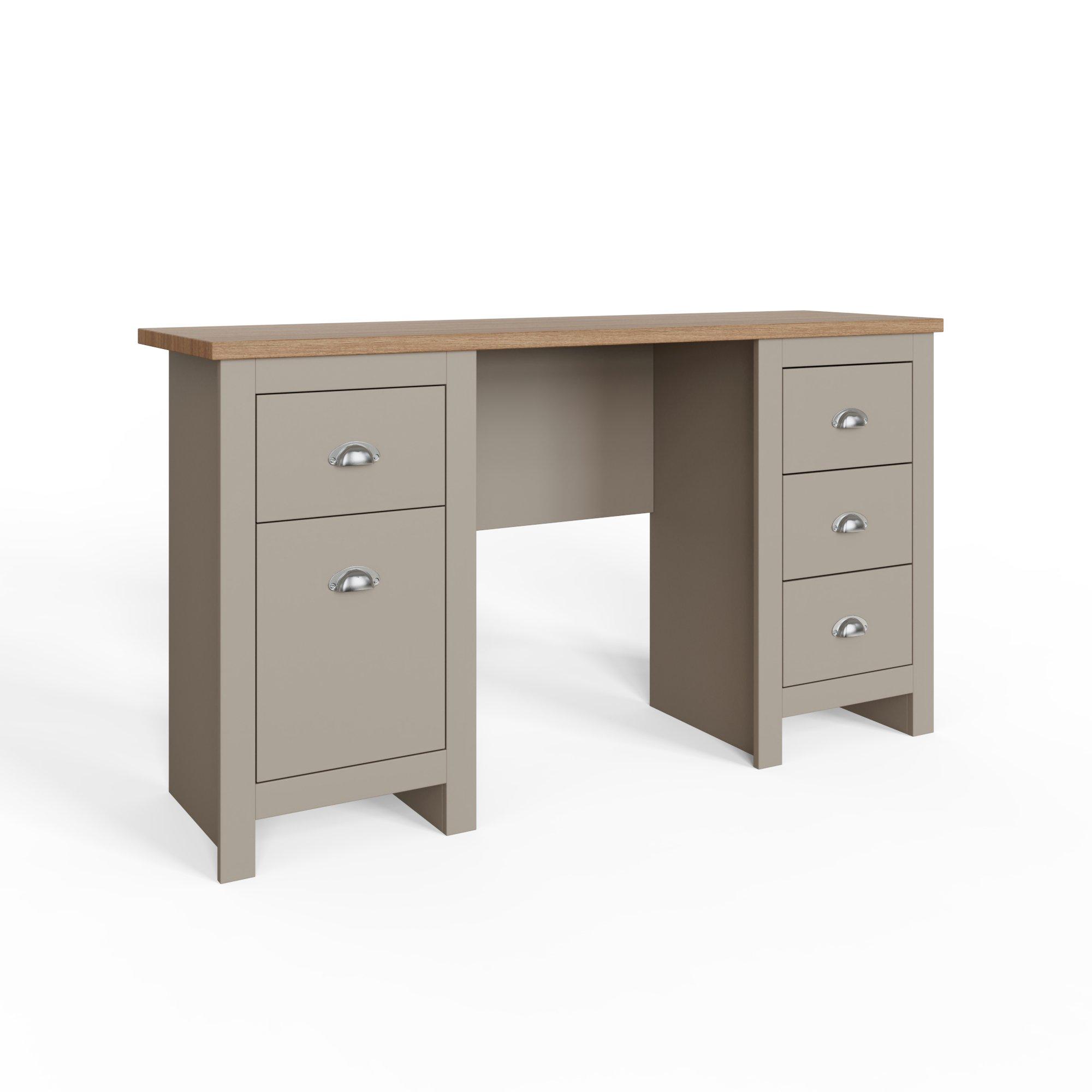 Grey - GFW - GFW Lancaster Study Desk - 4