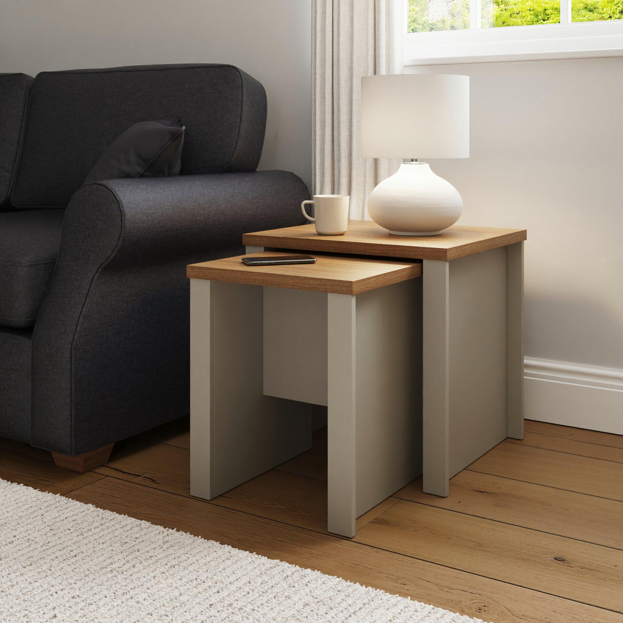 Gfw  Lancaster Nesting Tables - Grey