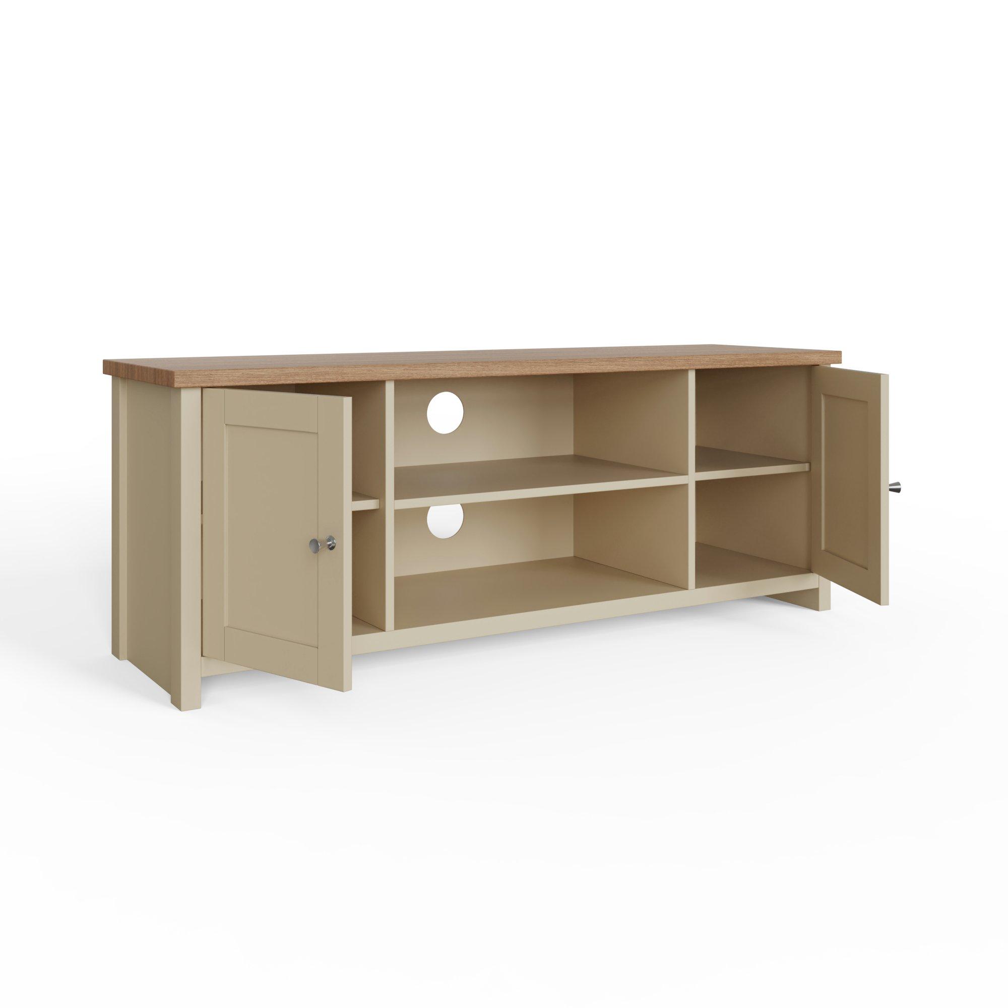 Cream - GFW - GFW Lancaster Large TV Cabinet - 5