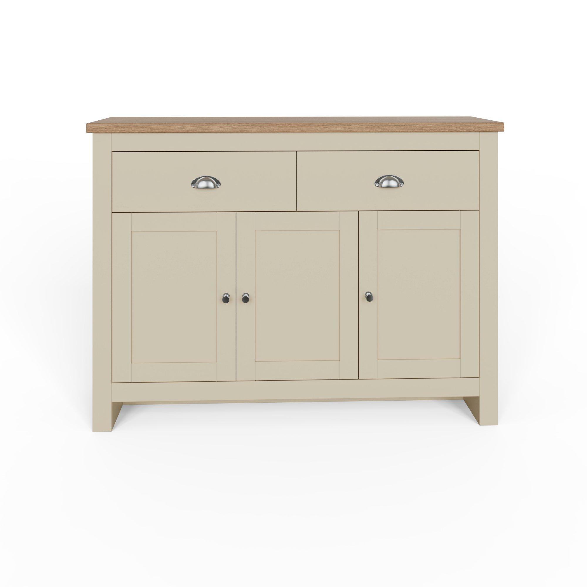 Cream - GFW - GFW Lancaster Large Sideboard - 6