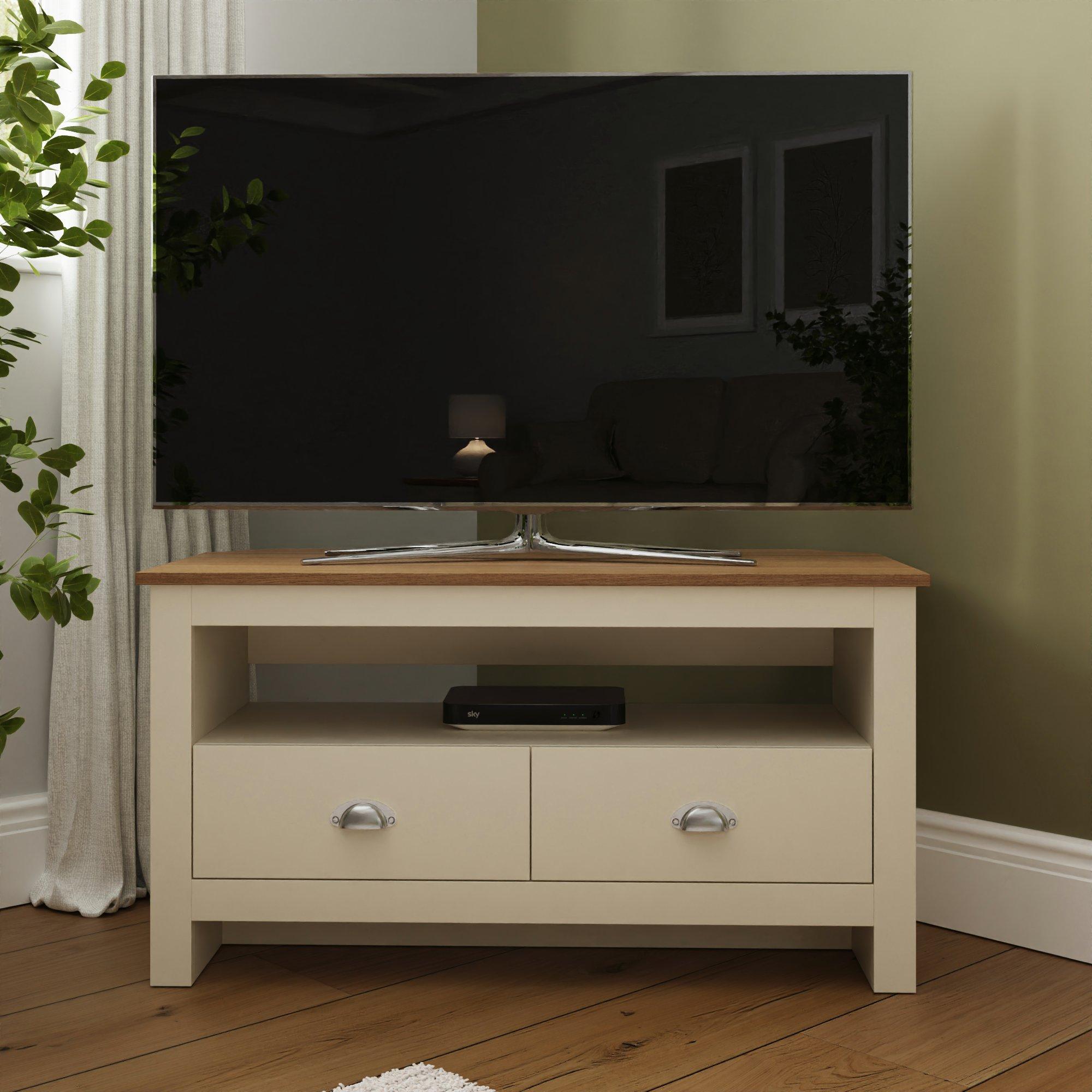 Cream - GFW - GFW Lancaster Corner TV Unit - 1