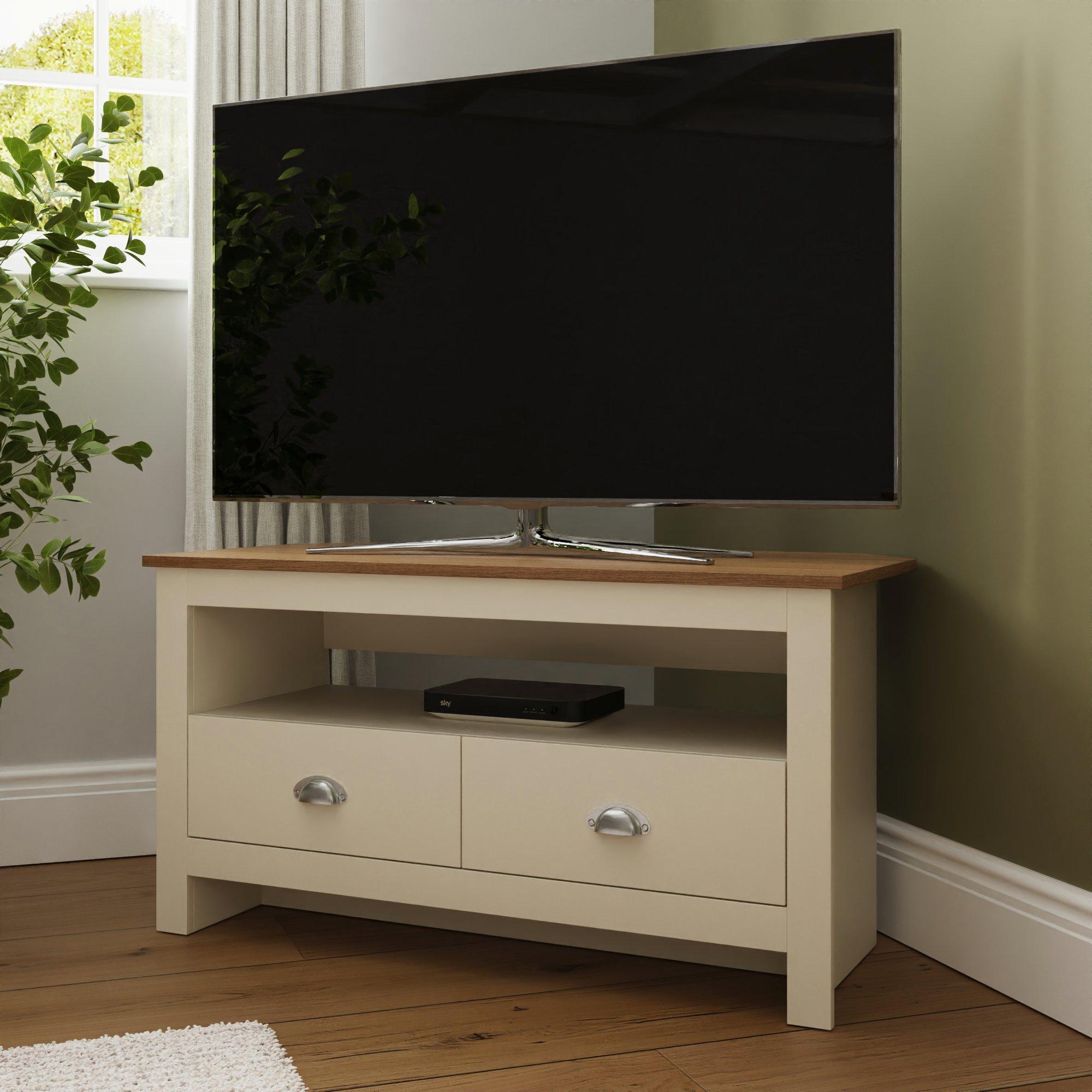Cream - GFW - GFW Lancaster Corner TV Unit - 2