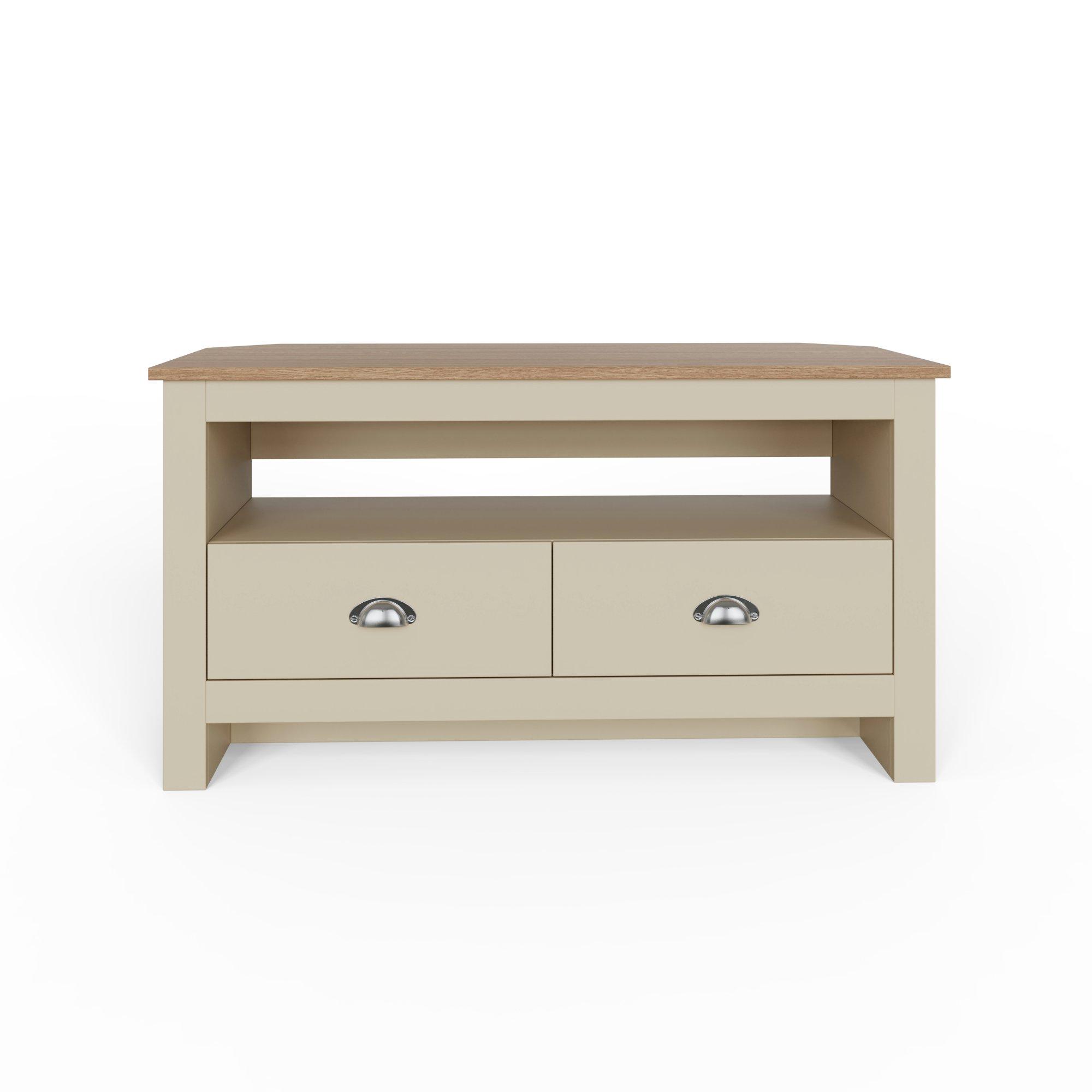 Cream - GFW - GFW Lancaster Corner TV Unit - 5