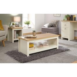 GFW GFW Lancaster Coffee Table with Shelf