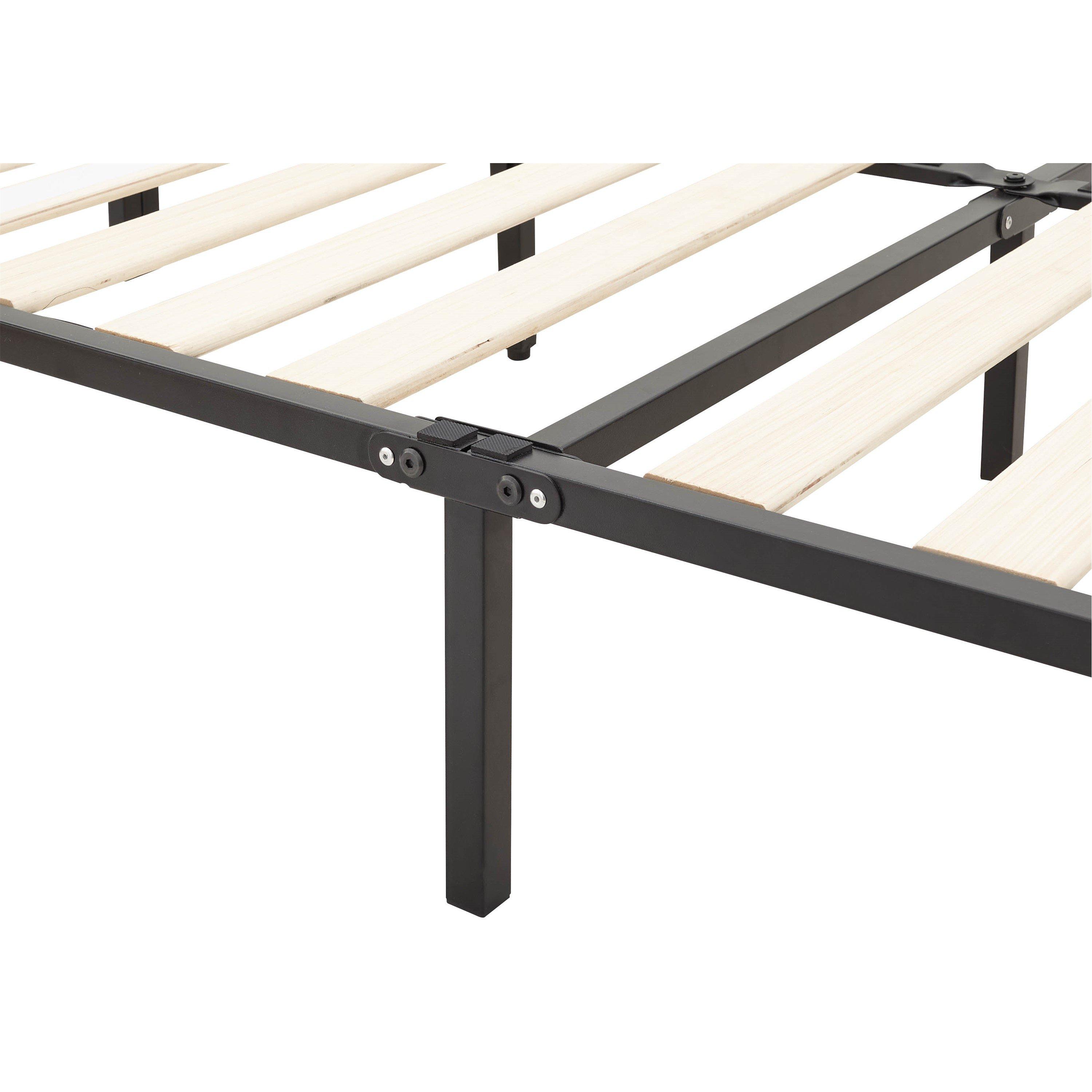 Black - GFW - GFW Kore Bedframe 135cm - 6