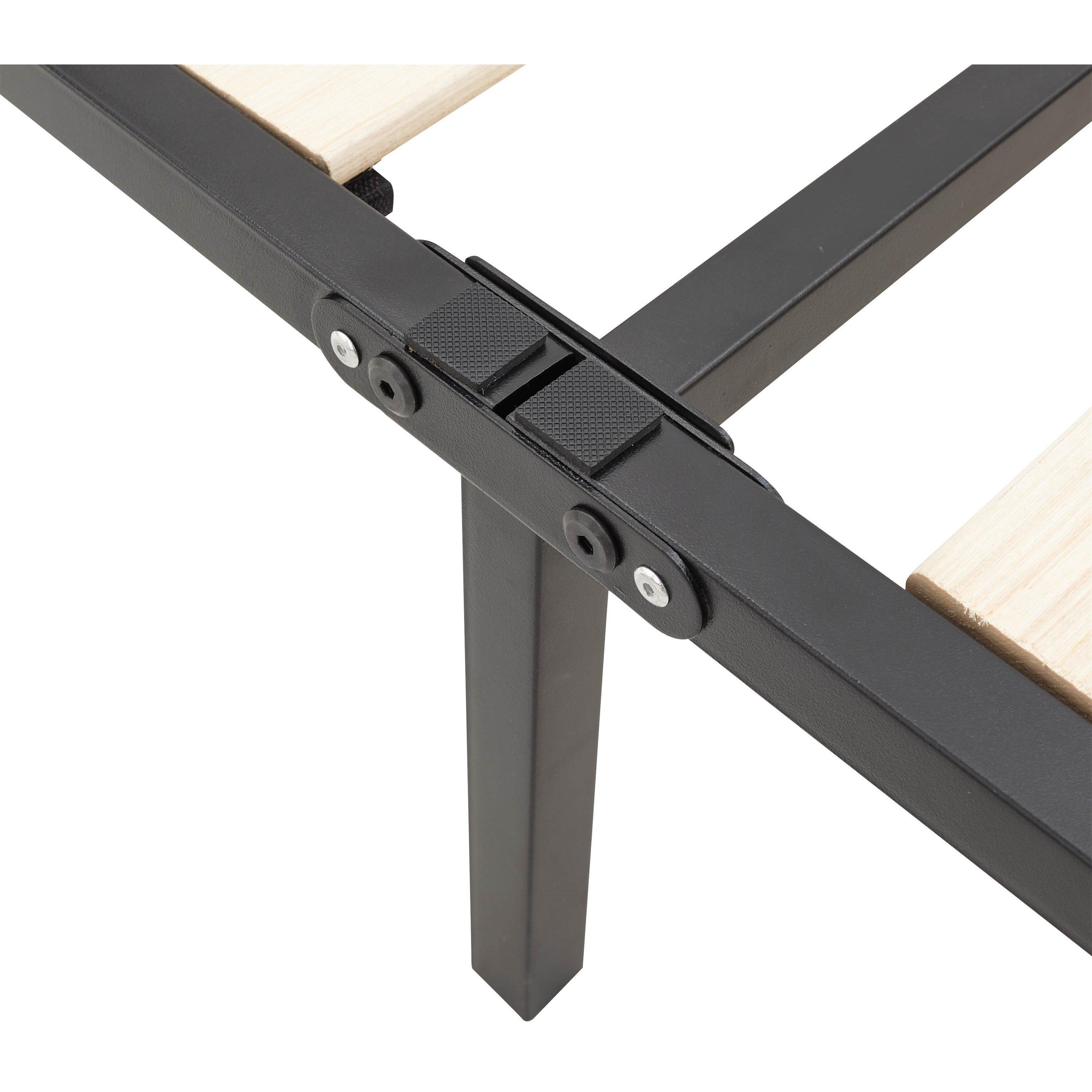 Black - GFW - GFW Kore Bedframe 135cm - 7