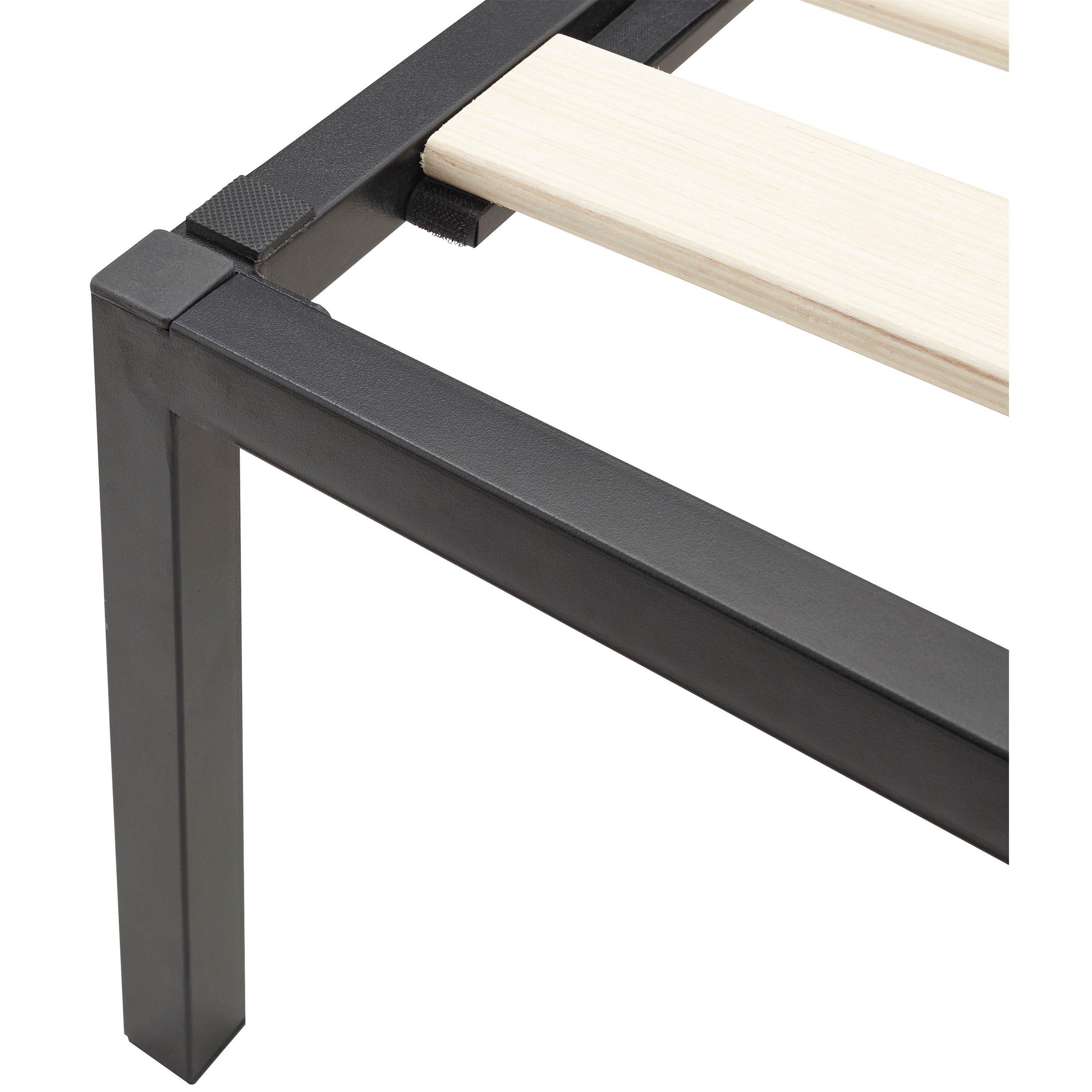 Black - GFW - GFW Kore Bedframe 135cm - 8