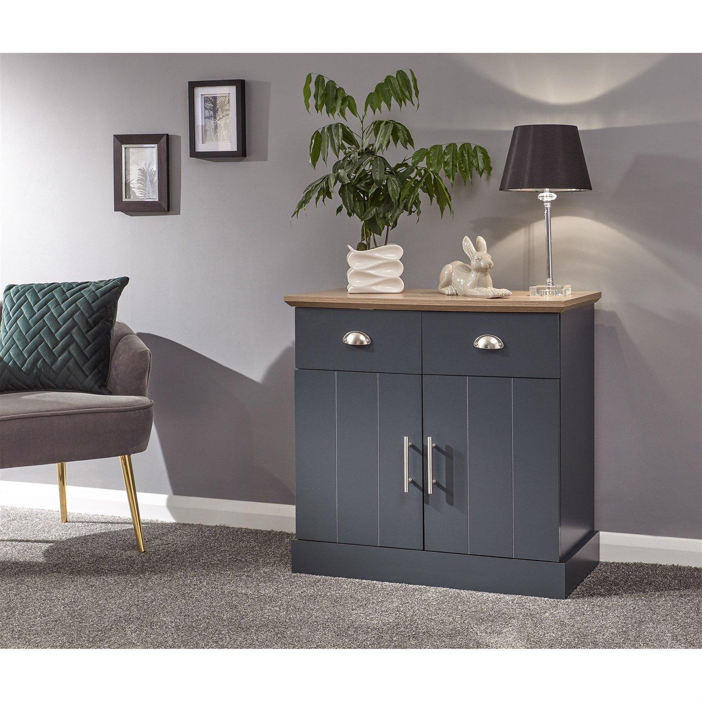 Gfw  Kendal Compact Sideboard - Blue Slate