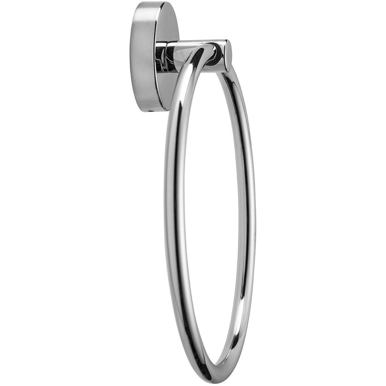 Chrome - Croydex - Flexi-Fix Romsey Towel Ring - 4
