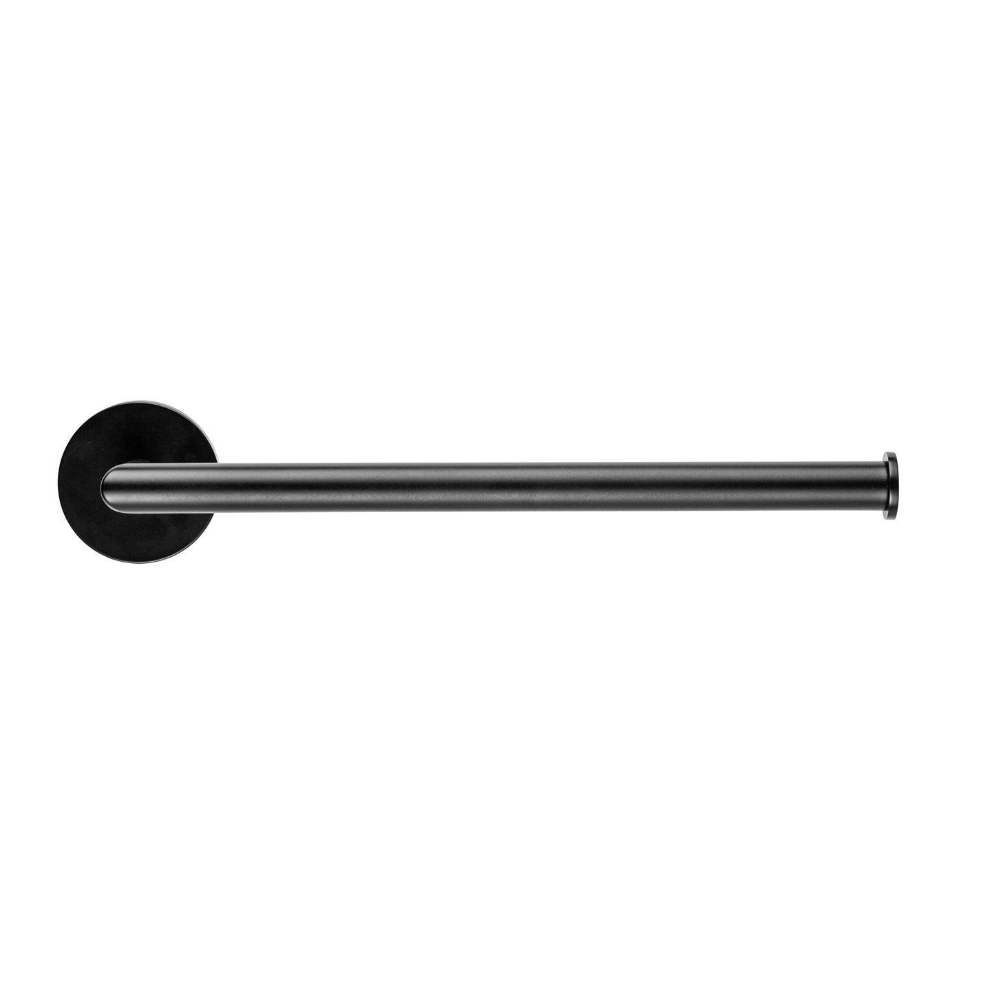 Black - Croydex - Flexi-Fix Epsom Black Towel Bar - 3
