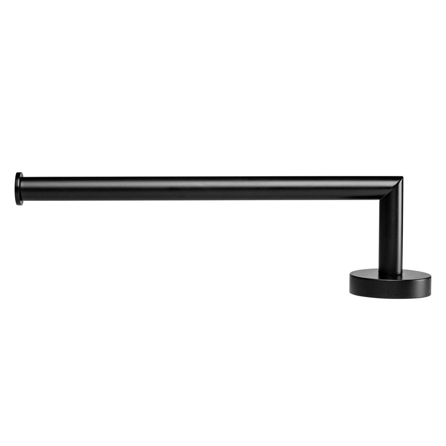 Black - Croydex - Flexi-Fix Epsom Black Towel Bar - 5