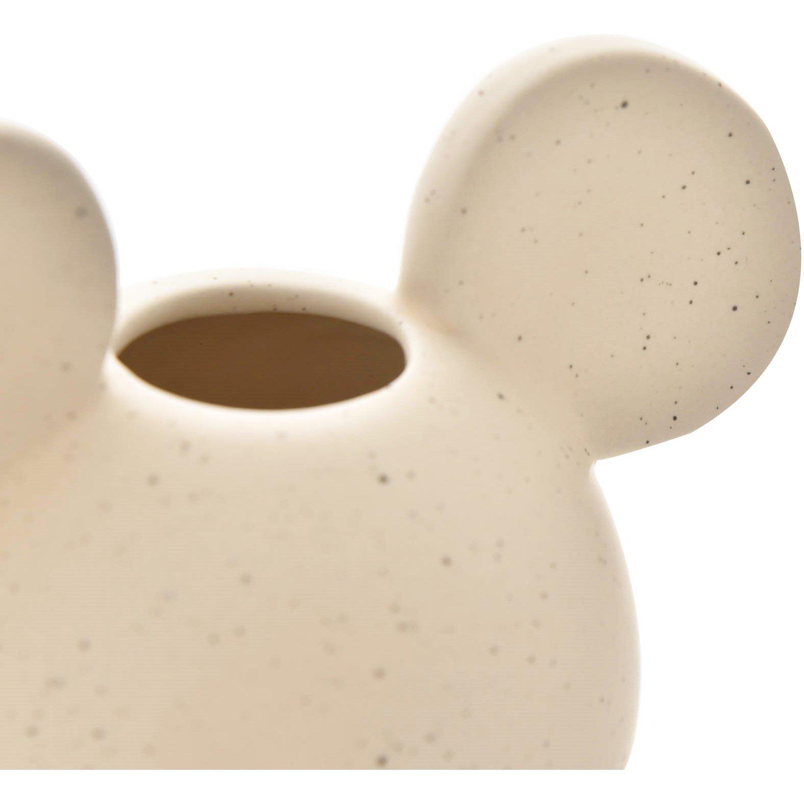 Nude - Disney - Mickey Head Vase Natural Speckle - 5