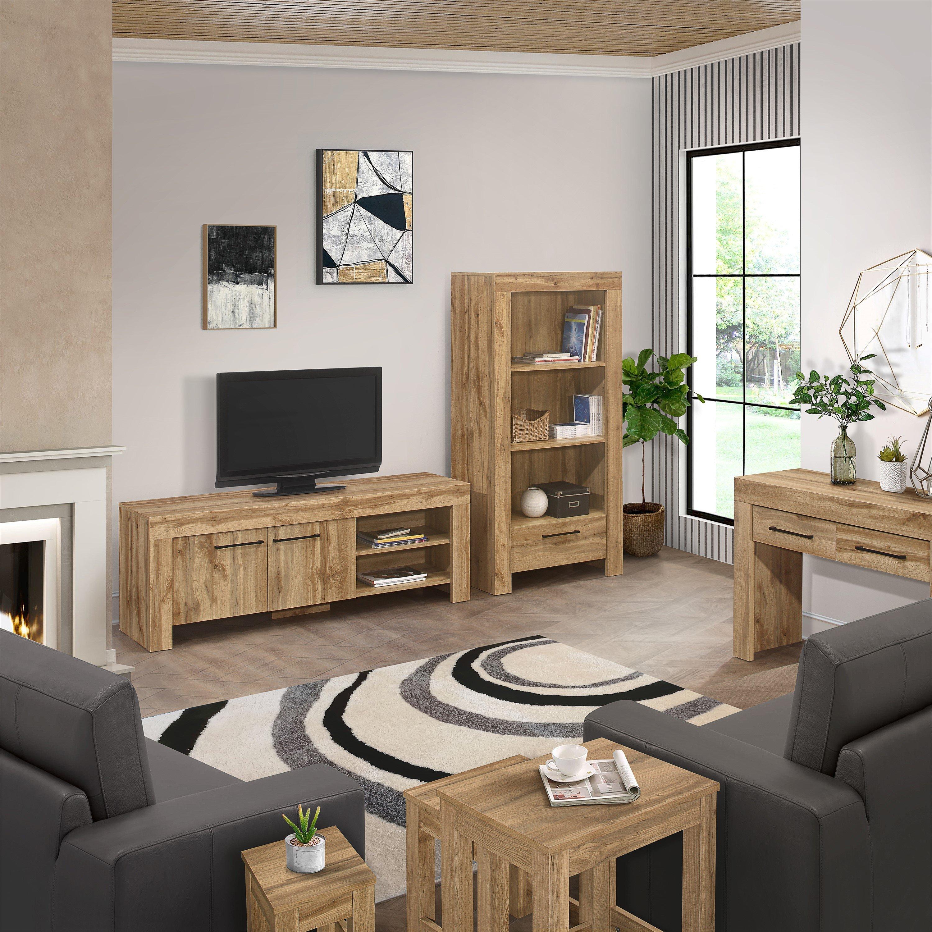 Oak - Birlea - Compton Nest of Tables - 2